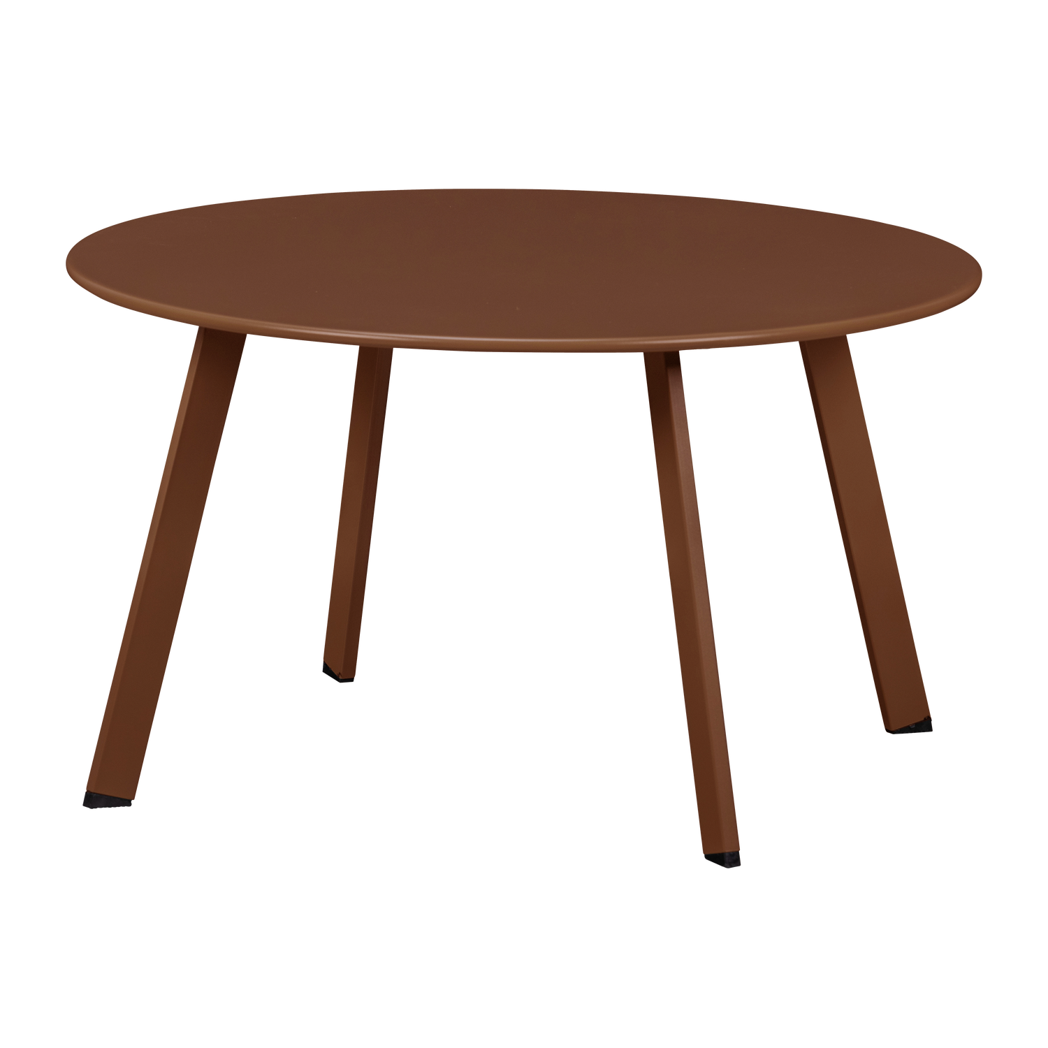 Tuin Bijzettafel Fer Ø70cm - Donkerbruin