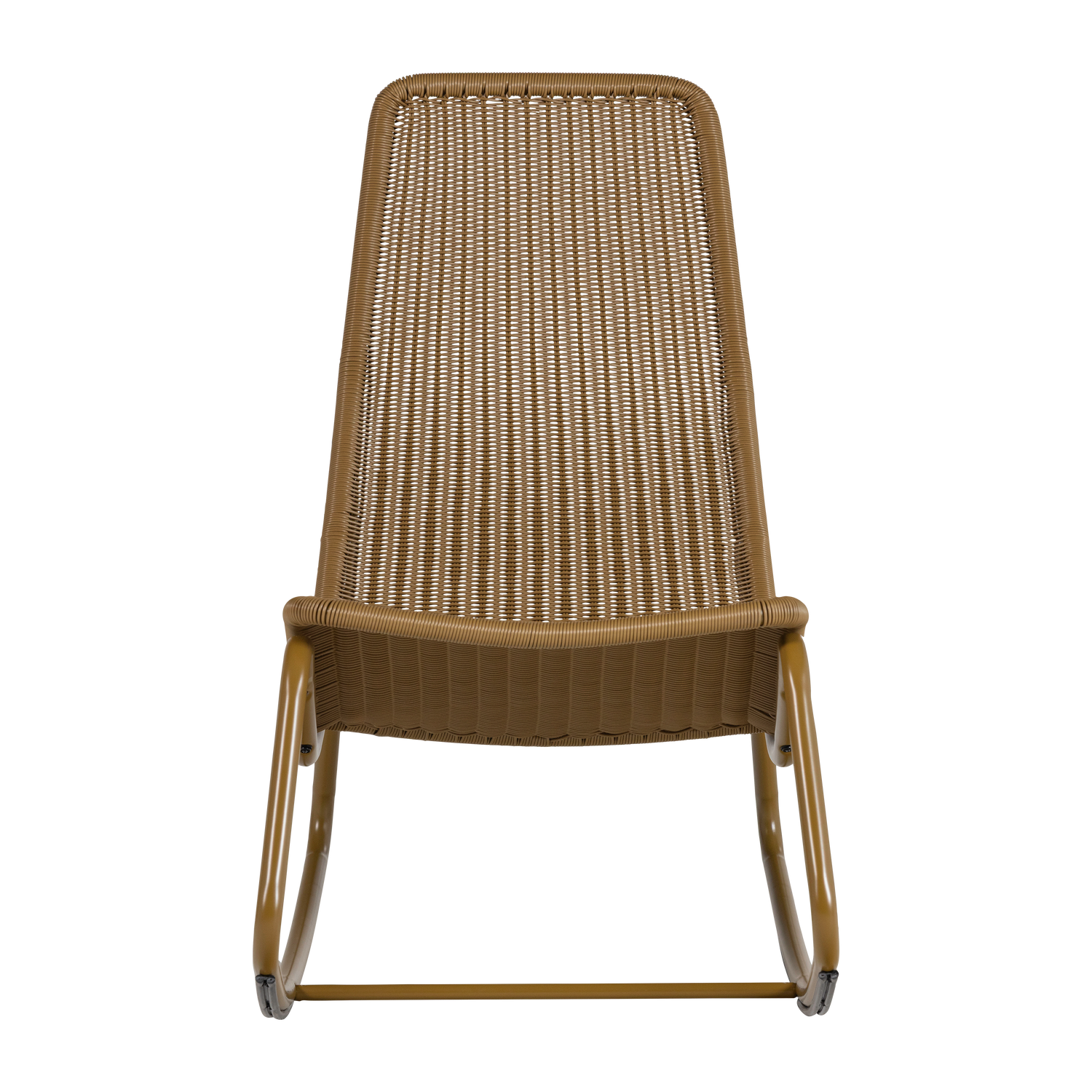 Tuin Schommelstoel Tom Rattan - Honinggeel - Afbeelding 4