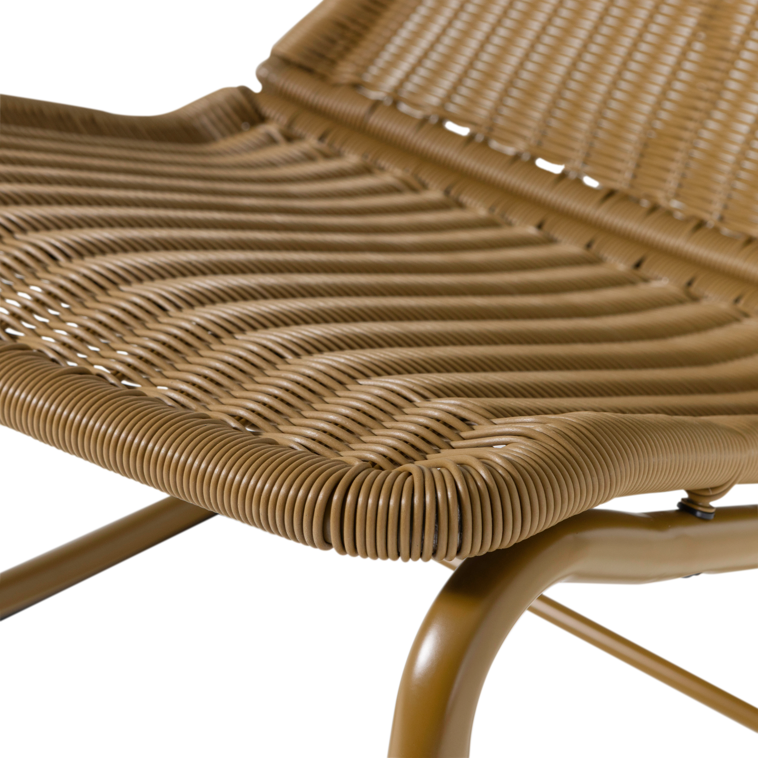 Tuin Schommelstoel Tom Rattan - Honinggeel - Afbeelding 7