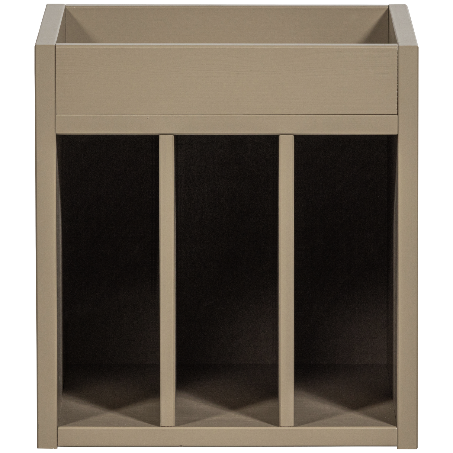 Platenkast Turner 44 x 44cm, kleur Mud - Afbeelding 4