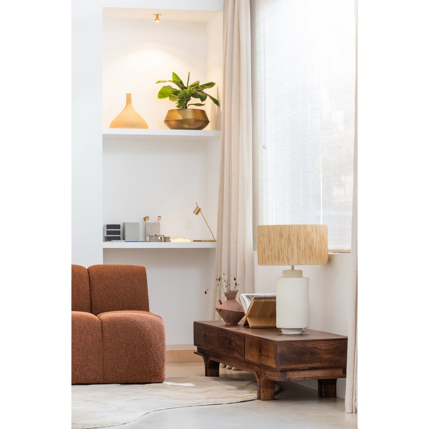 TV-meubel Staes Mangohout, 180cm - Afbeelding 9