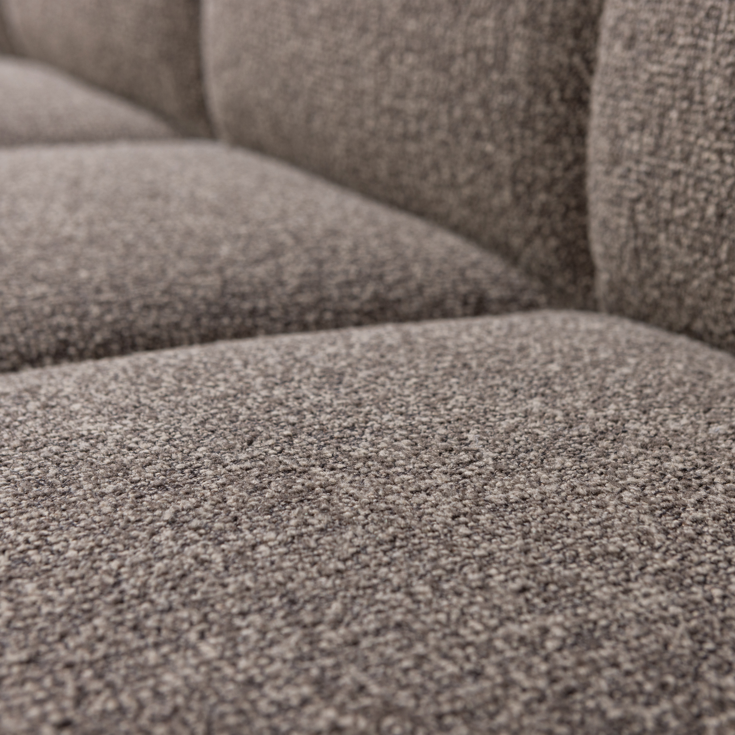 Eetkamerbank Mojo Met Rugleuning Bouclé 164cm Bruin - Afbeelding 11