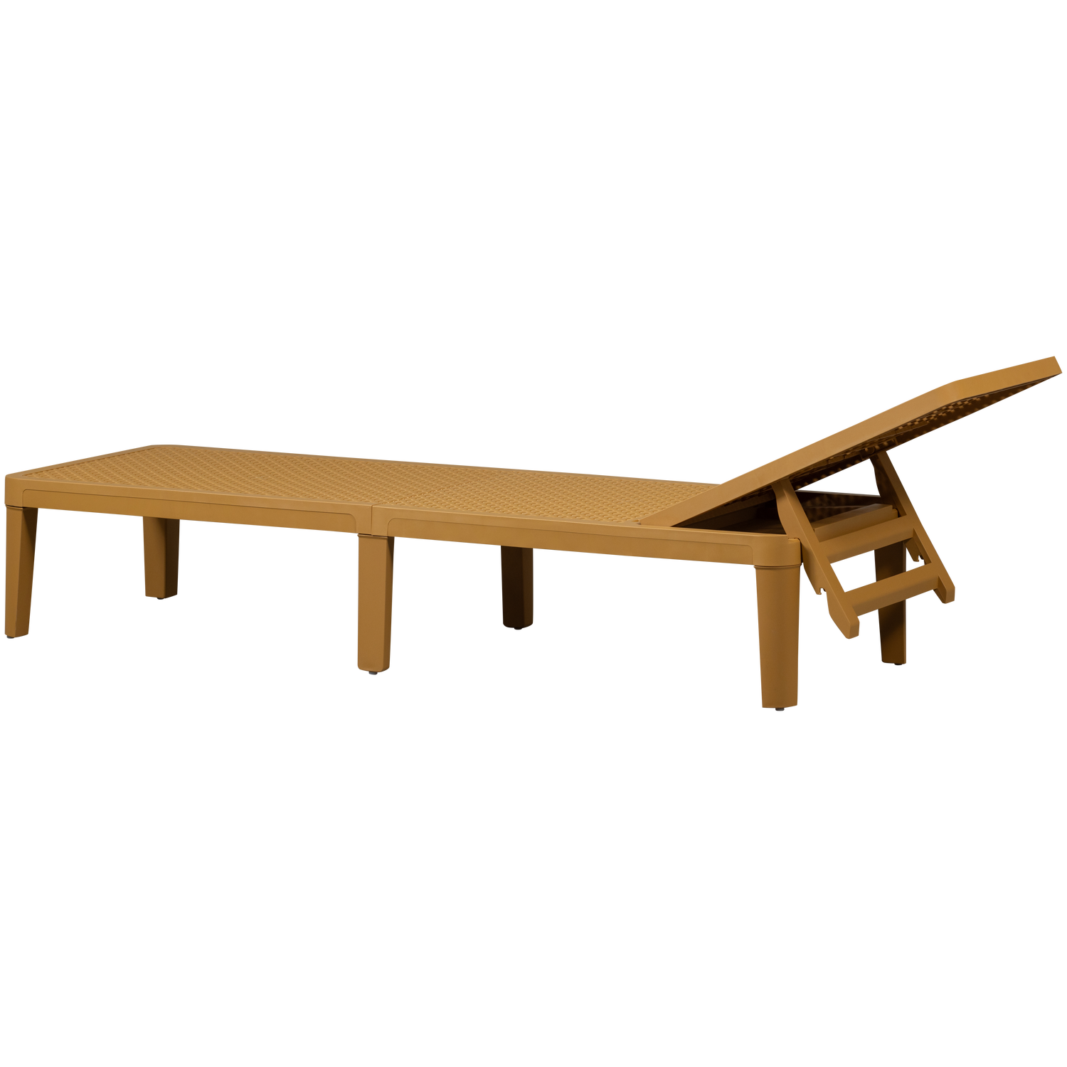 Tuin Ligbed Jinte Kunststof - Geel - Afbeelding 7