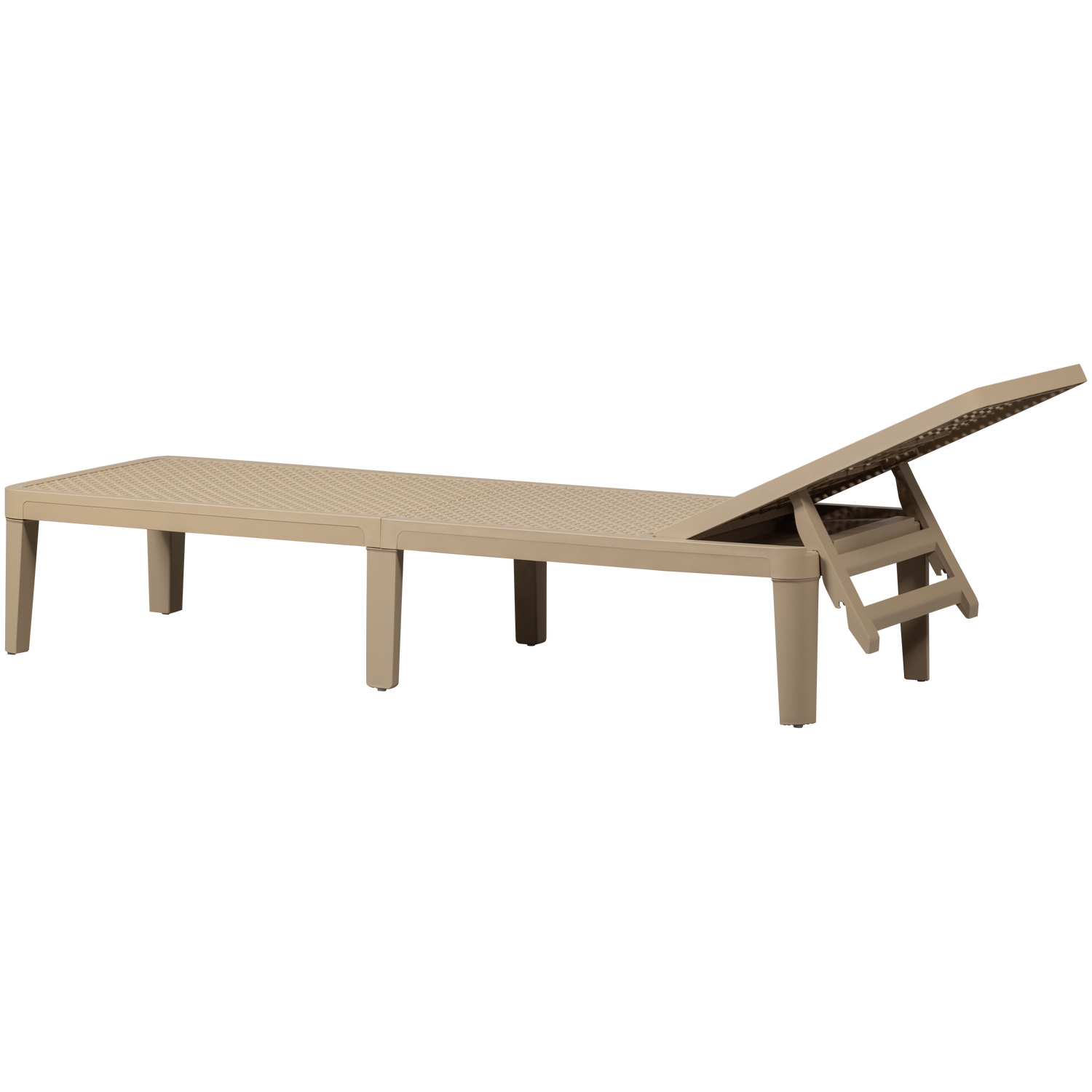 Tuin Ligbed Jinte Kunststof - Zand - Afbeelding 7