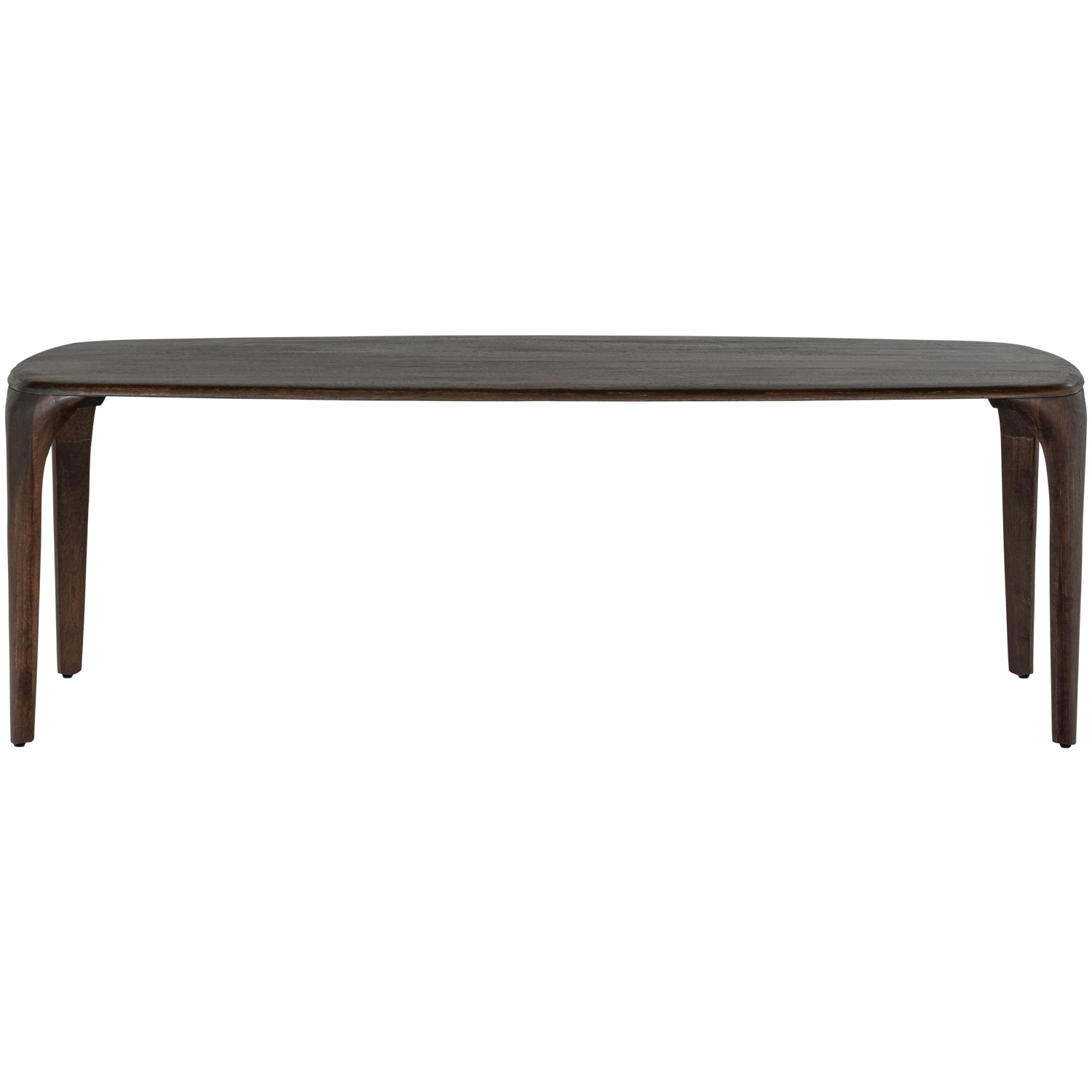 Eettafel Fiore 230x95 cm - Mangohout Donkerbruin - Afbeelding 4