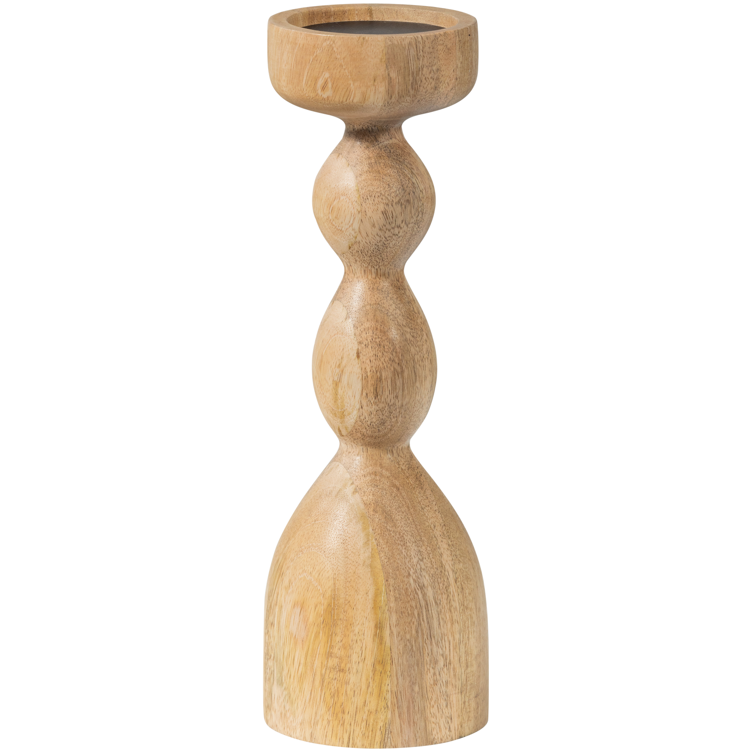 Kandelaar Liske Mangohout - Naturel - Afbeelding 4