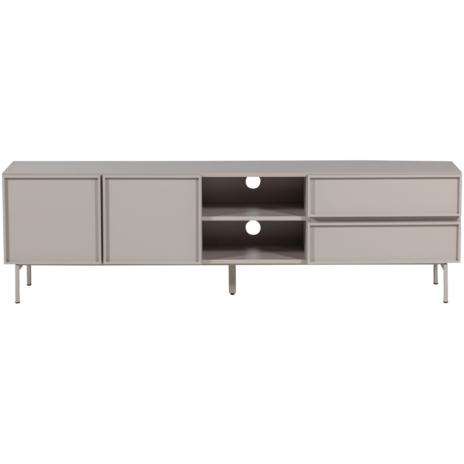 TV Meubel Tours Melamine MDF 180 cm - Zand - Afbeelding 4