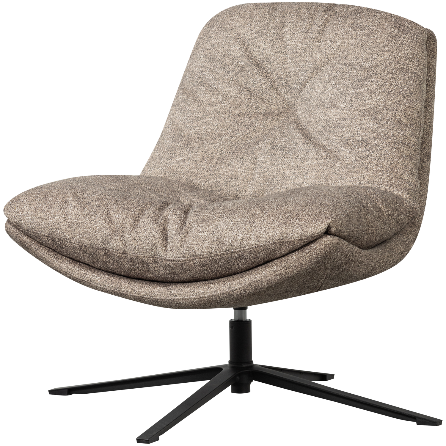 Draaibare Fauteuil Arve Melange - Naturel - Afbeelding 4
