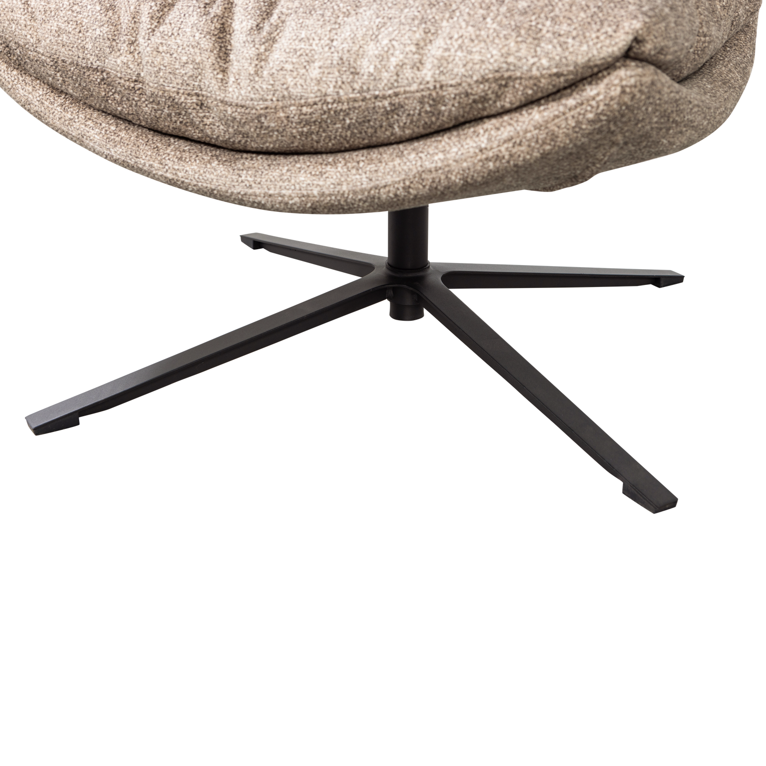 Draaibare Fauteuil Arve Melange - Naturel - Afbeelding 11