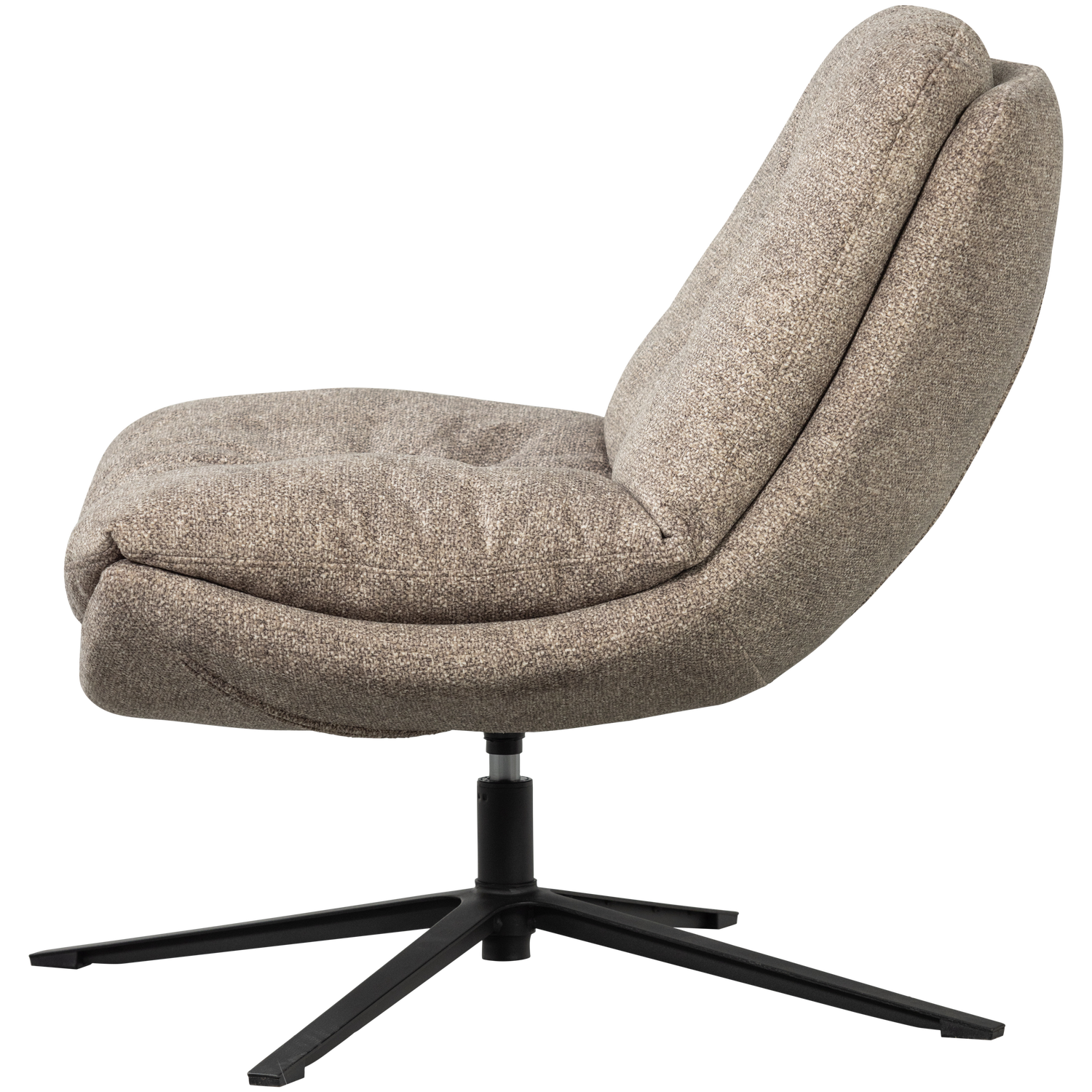 Draaibare Fauteuil Arve Melange - Naturel - Afbeelding 8