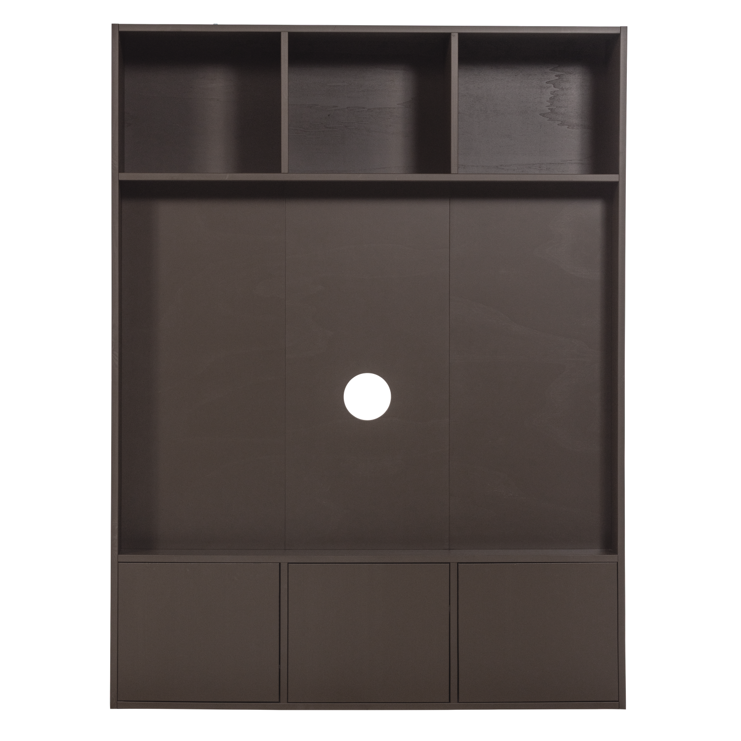 TV-kast Meggy 215 x 160cm - Bruin - Afbeelding 3