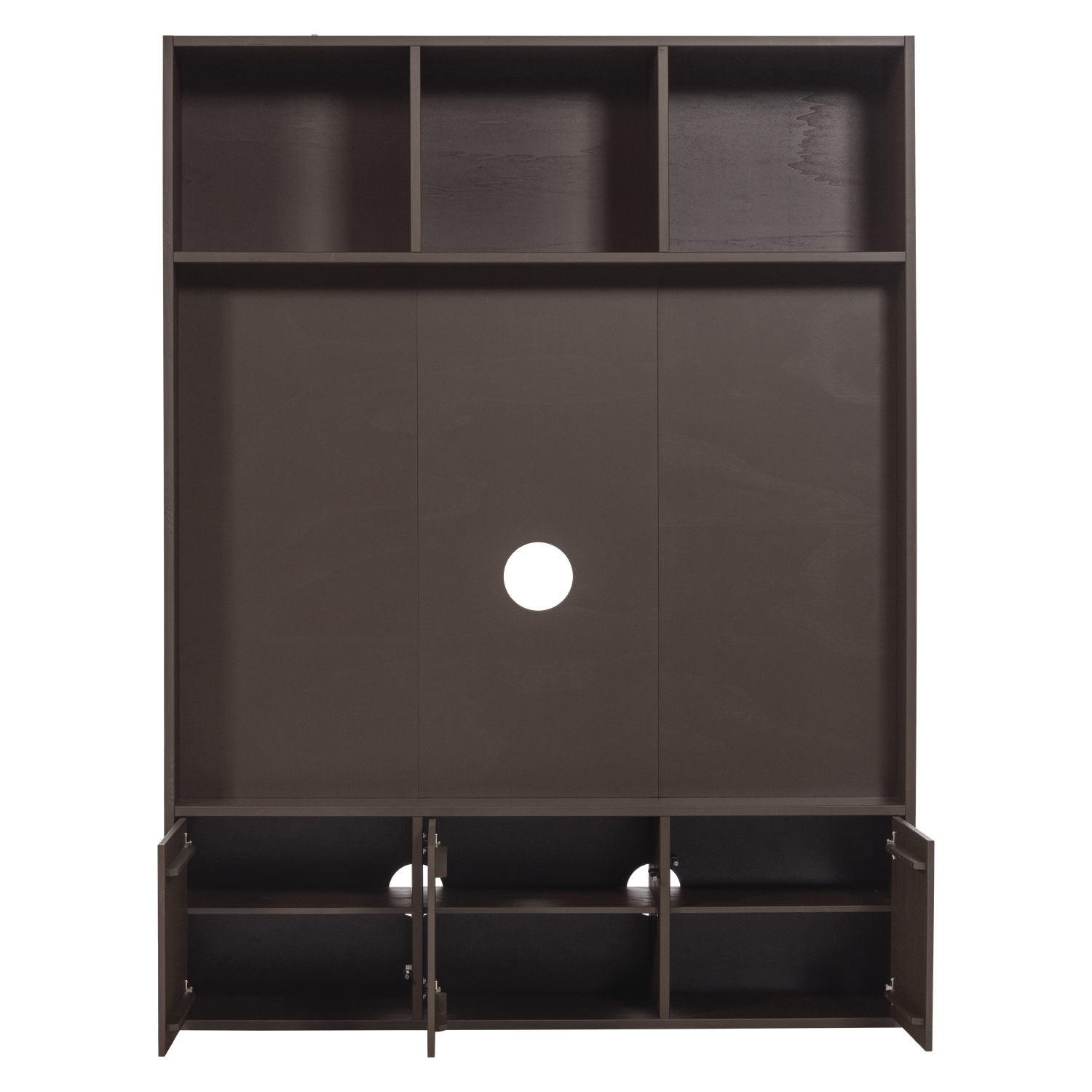 TV-kast Meggy 215 x 160cm - Bruin - Afbeelding 4