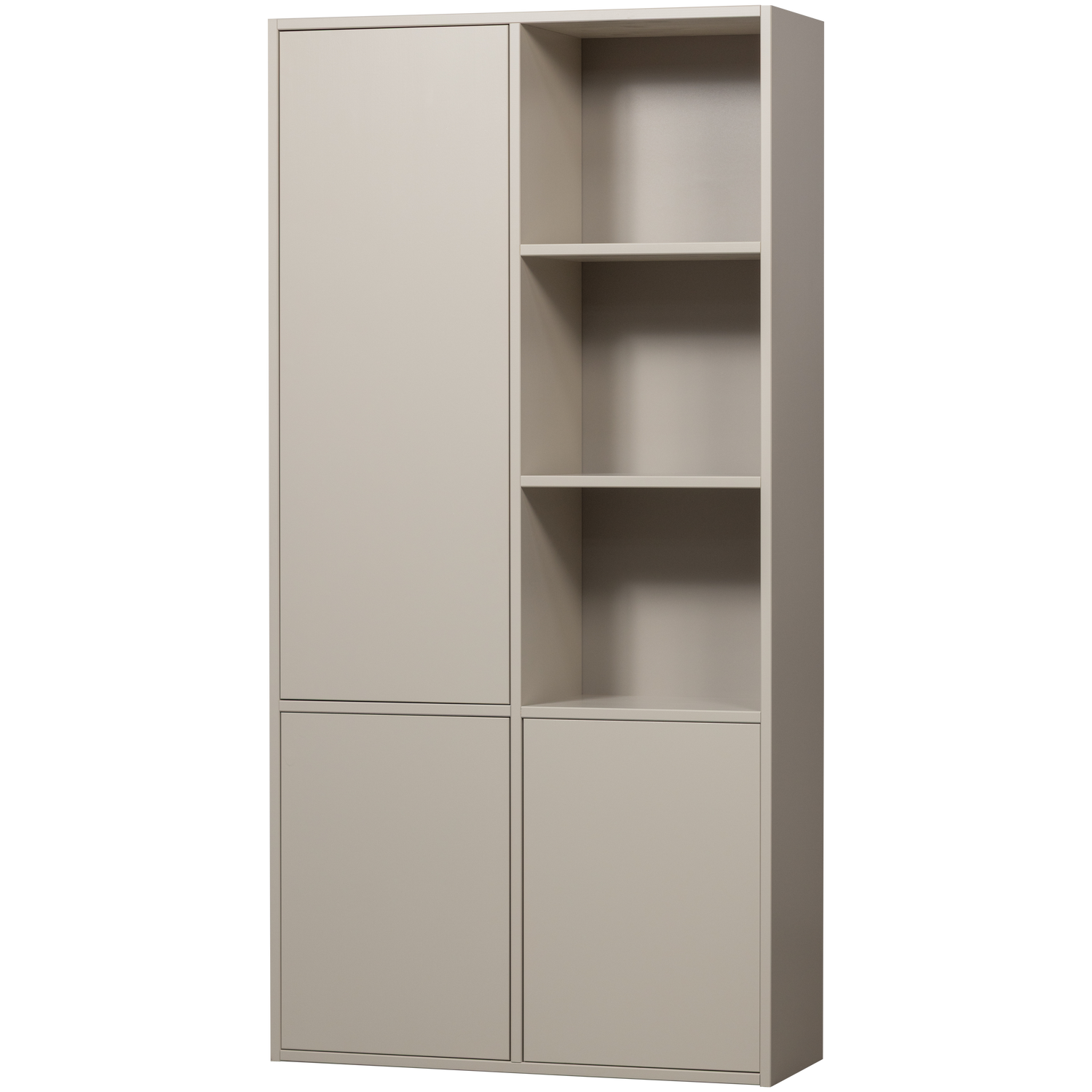 Opbergkast Meggy 215 x 108, kleur Dust (links)