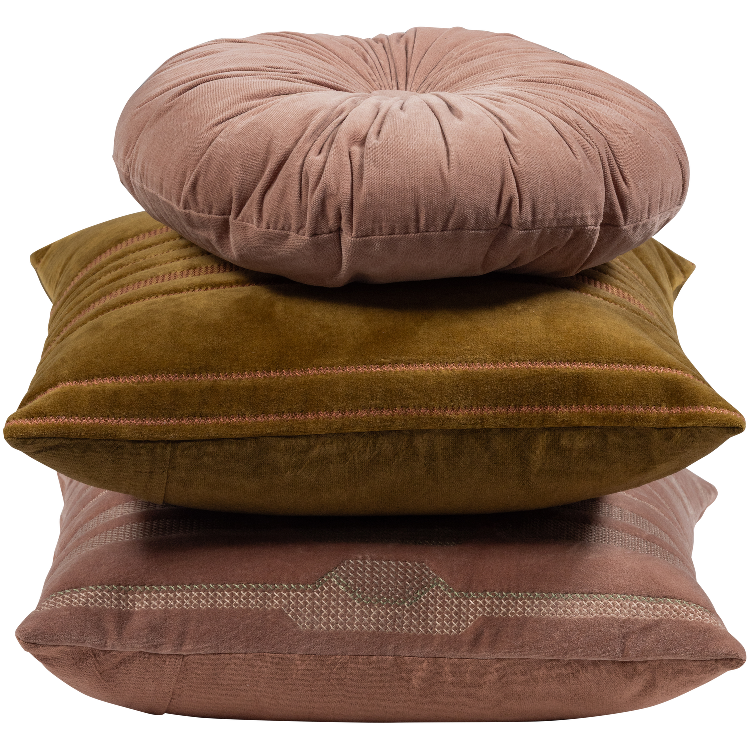 Kussen Feis Set van 3 stuks, kleur Roze - Afbeelding 8
