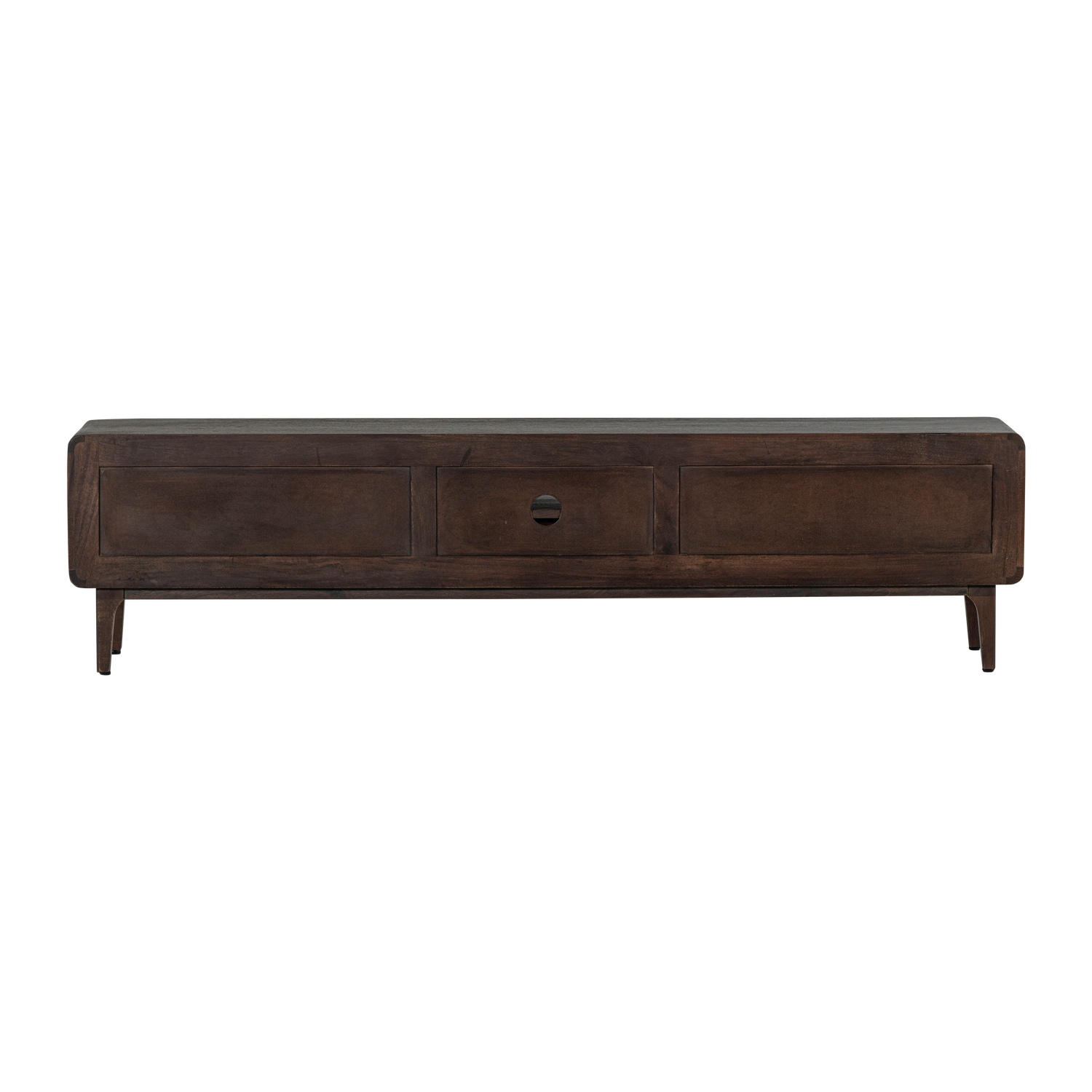 TV Meubel Liya 200 cm - Mangohout Donkerbruin - Afbeelding 7