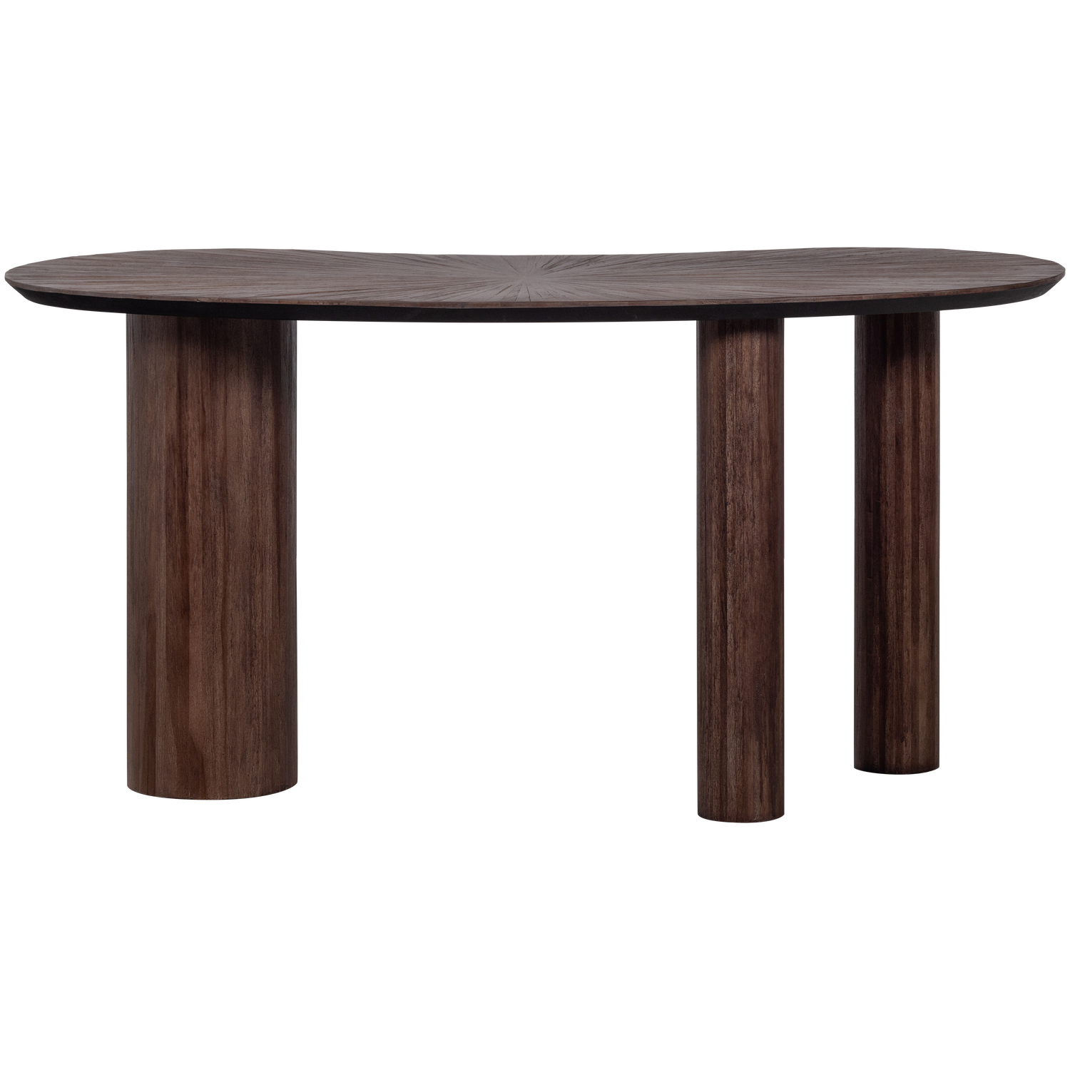 Organisch Bureau/Sidetable Sun Teakhout, 150cm - Afbeelding 7