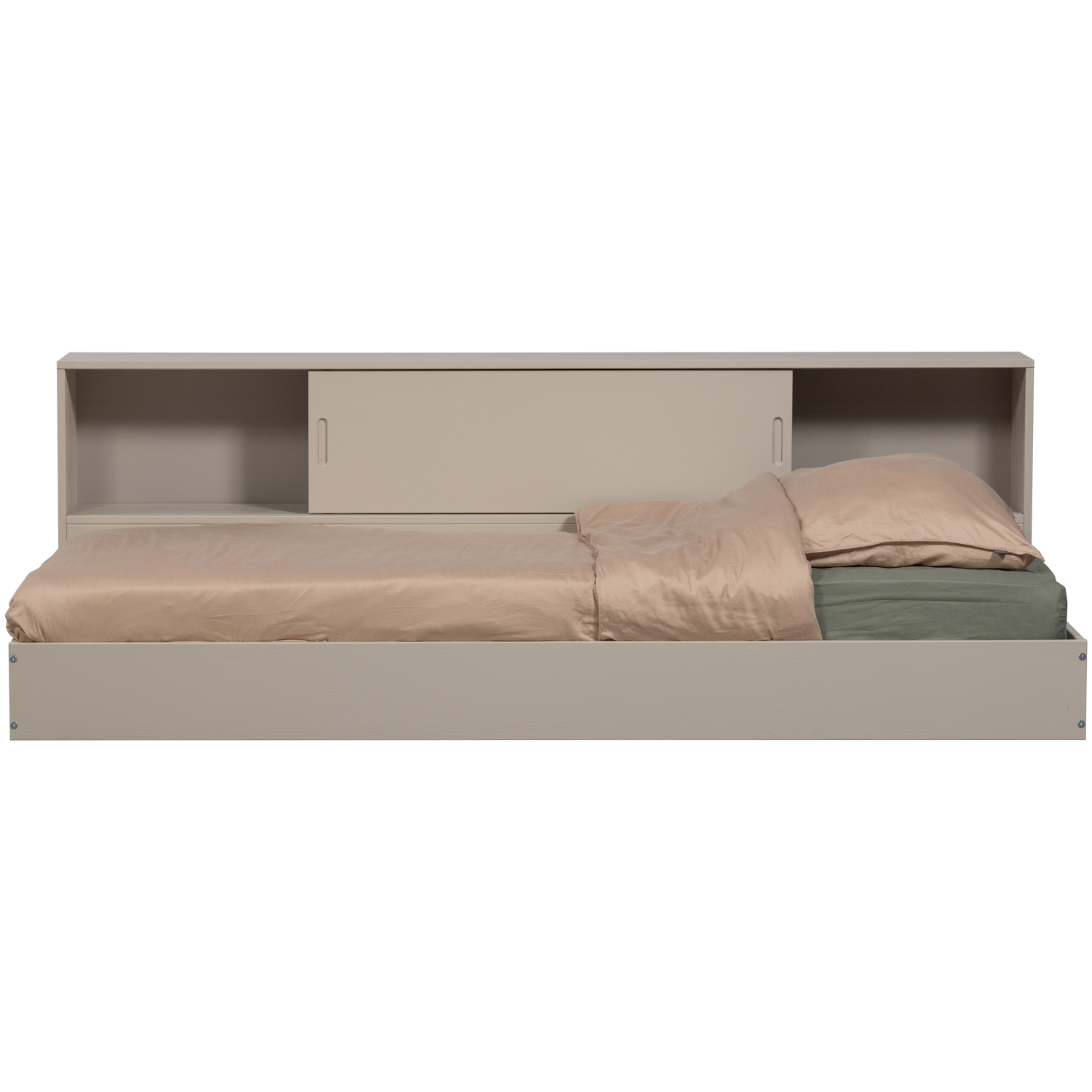 Eenpersoonsbed Carter Grenenhout 90 x 200cm - Dust - Afbeelding 6