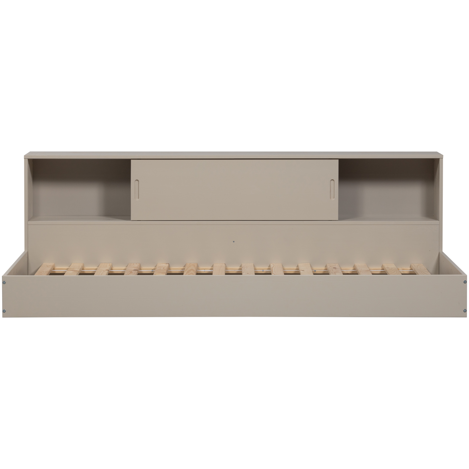 Eenpersoonsbed Carter Grenenhout 90 x 200cm - Dust - Afbeelding 9