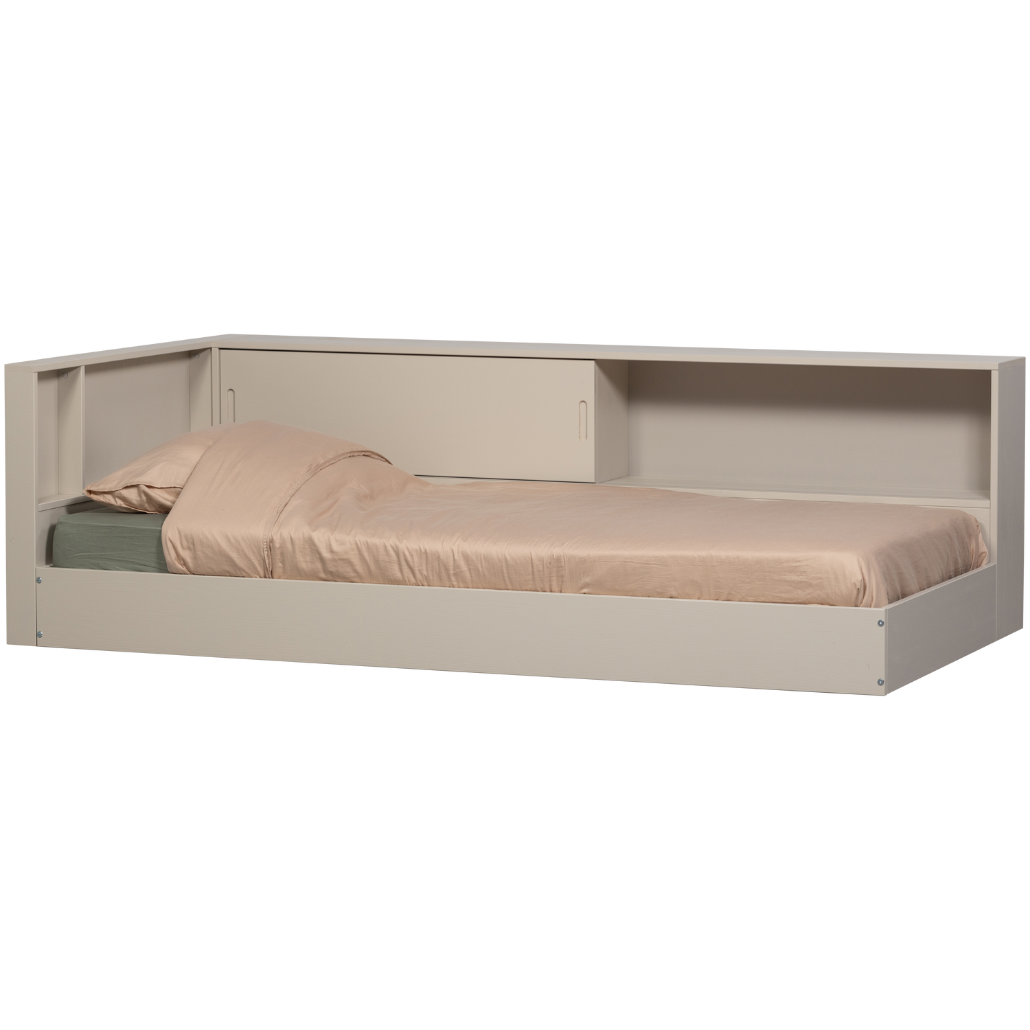 Hoekbed Carter Grenenhout, 90 x 200cm - Dust - Afbeelding 3
