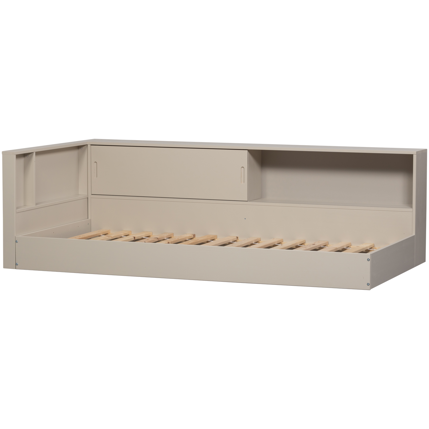 Hoekbed Carter Grenenhout, 90 x 200cm - Dust - Afbeelding 6