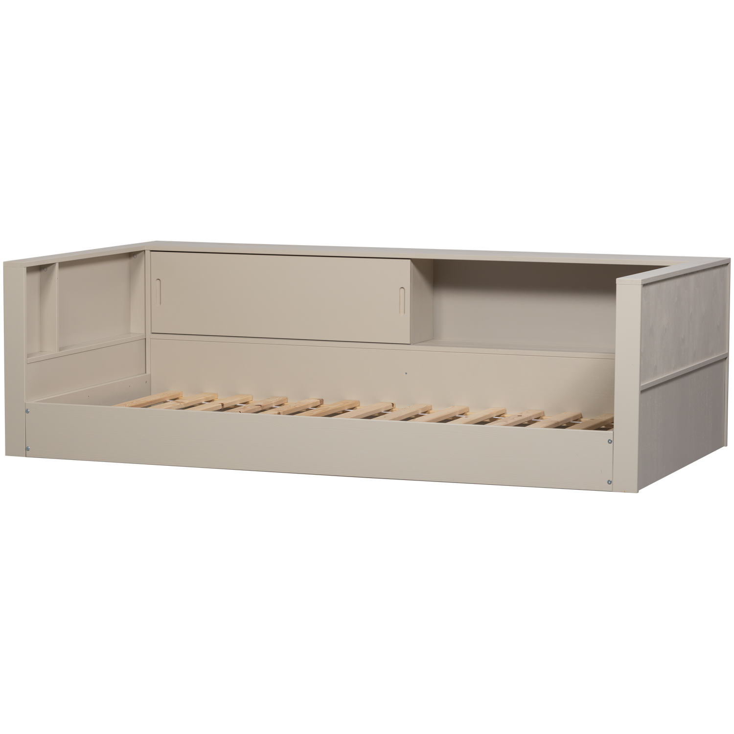 Bedbank Carter Grenenhout, 90 x 200cm - Dust - Afbeelding 7