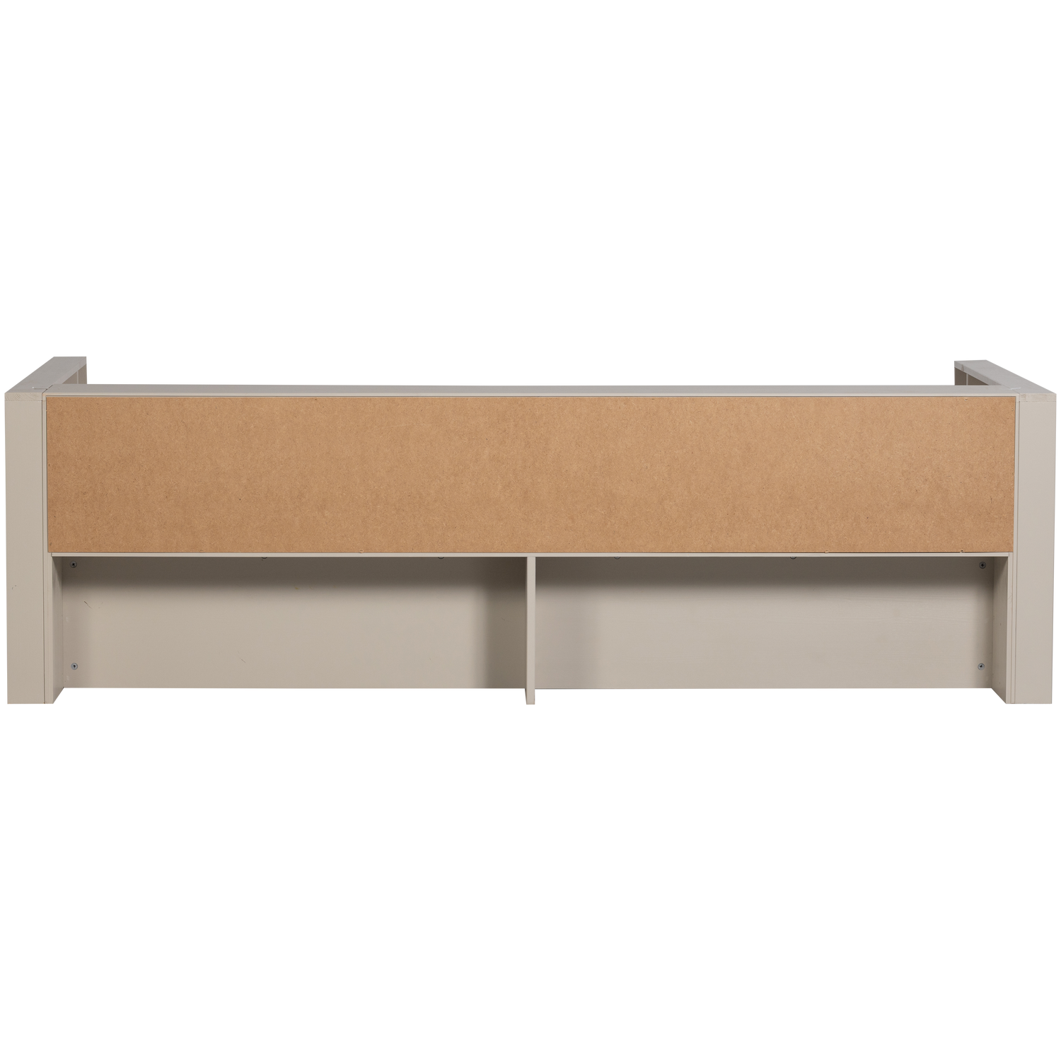 Bedbank Carter Grenenhout, 90 x 200cm - Dust - Afbeelding 9