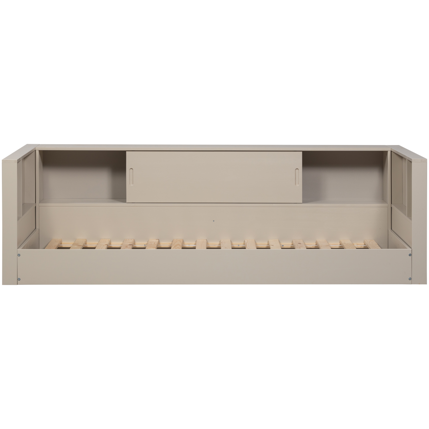 Bedbank Carter Grenenhout, 90 x 200cm - Dust - Afbeelding 8