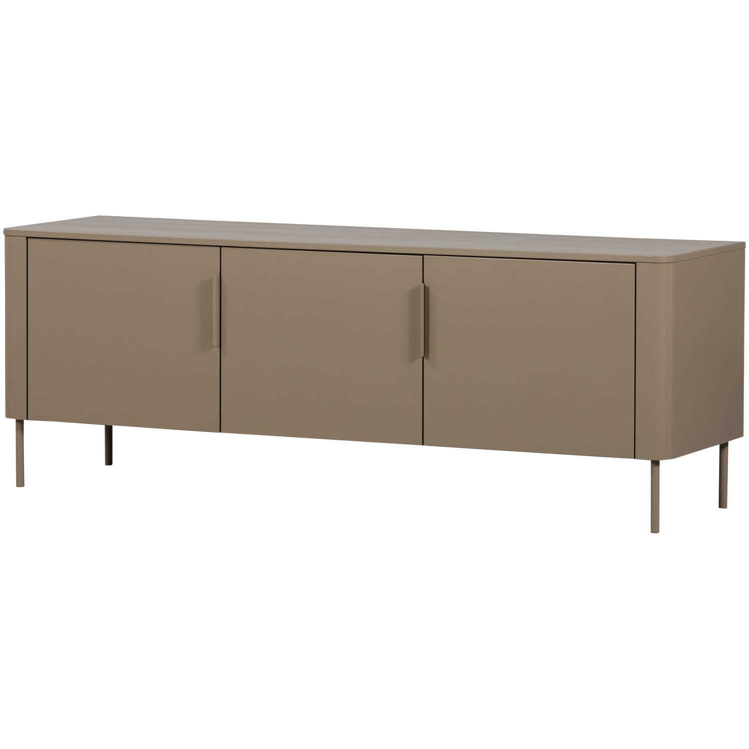 TV-meubel Gunnar Grenenhout, 154cm - Mud