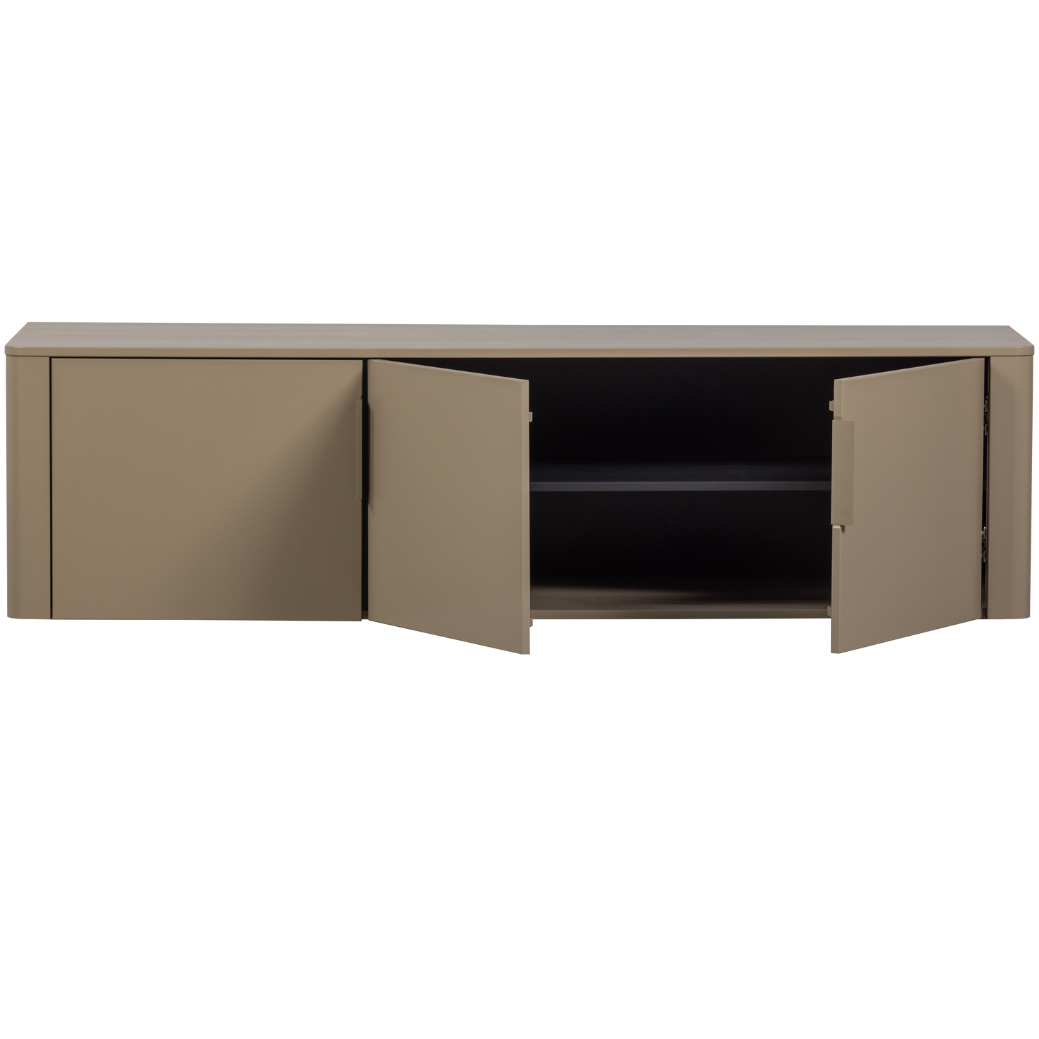 TV-meubel Gunnar Grenenhout, 154cm - Mud - Afbeelding 6
