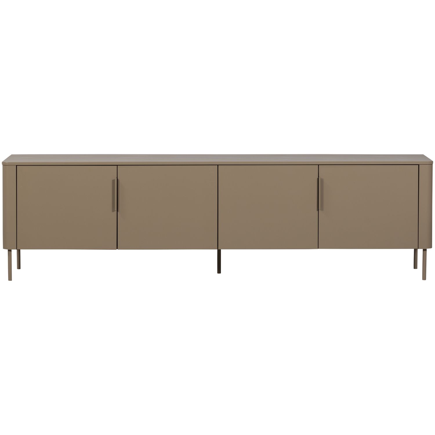 TV-meubel Gunnar Grenenhout, 200cm - Mud - Afbeelding 5
