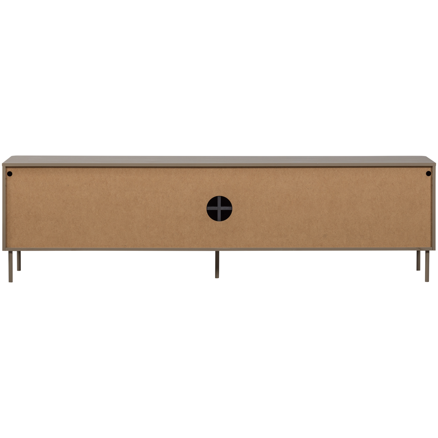 TV-meubel Gunnar Grenenhout, 200cm - Mud - Afbeelding 9