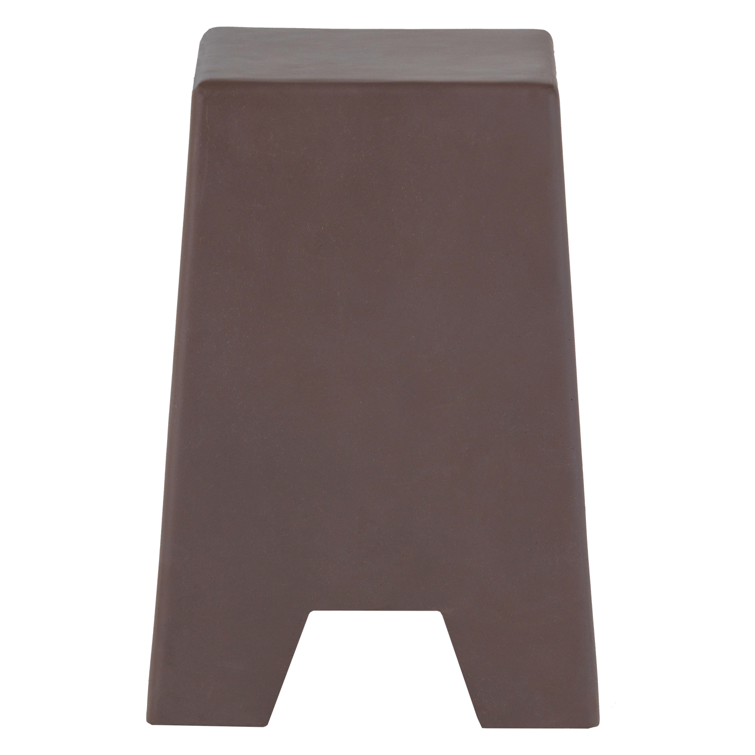 Bijzettafel Zina Fiber Clay, 36 x 36cm - Bruin - Afbeelding 3