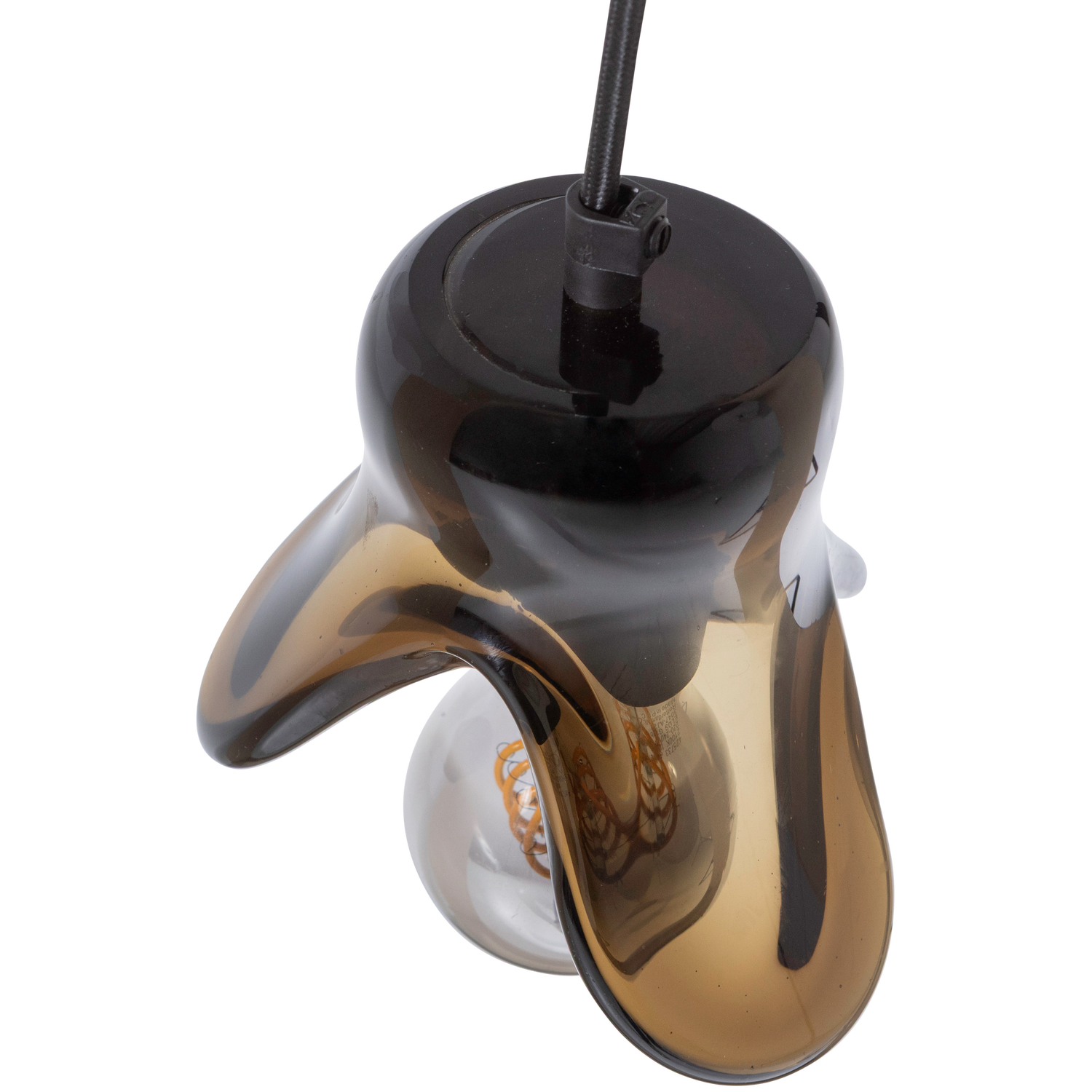 Hanglamp Elle Klein Glas - Bruin - Afbeelding 8