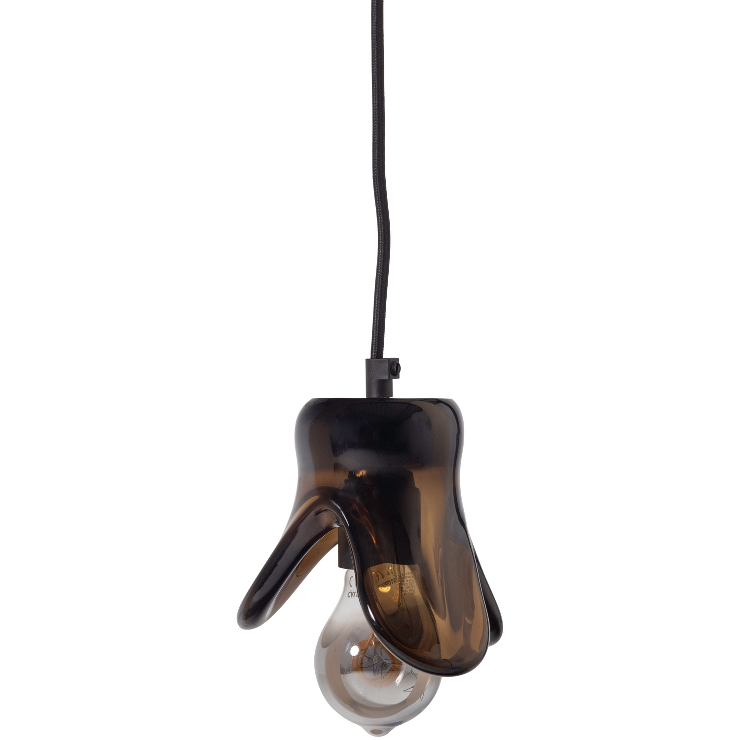 Hanglamp Elle Klein Glas - Bruin - Afbeelding 3
