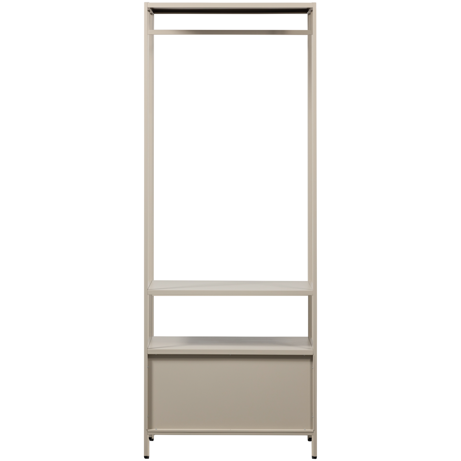 Open Kledingkast Ferris 185 x 70 cm - Zand - Afbeelding 8