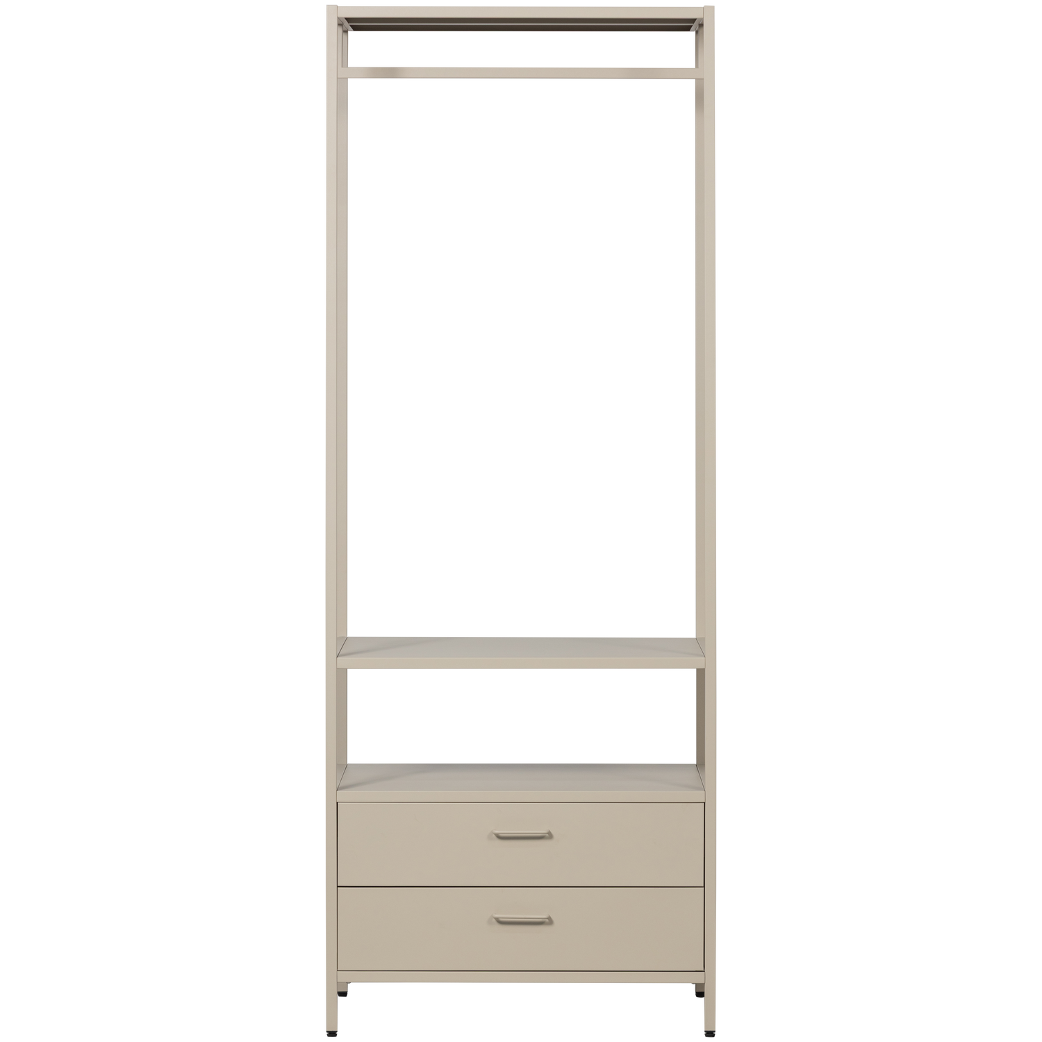 Open Kledingkast Ferris 185 x 70 cm - Zand - Afbeelding 7