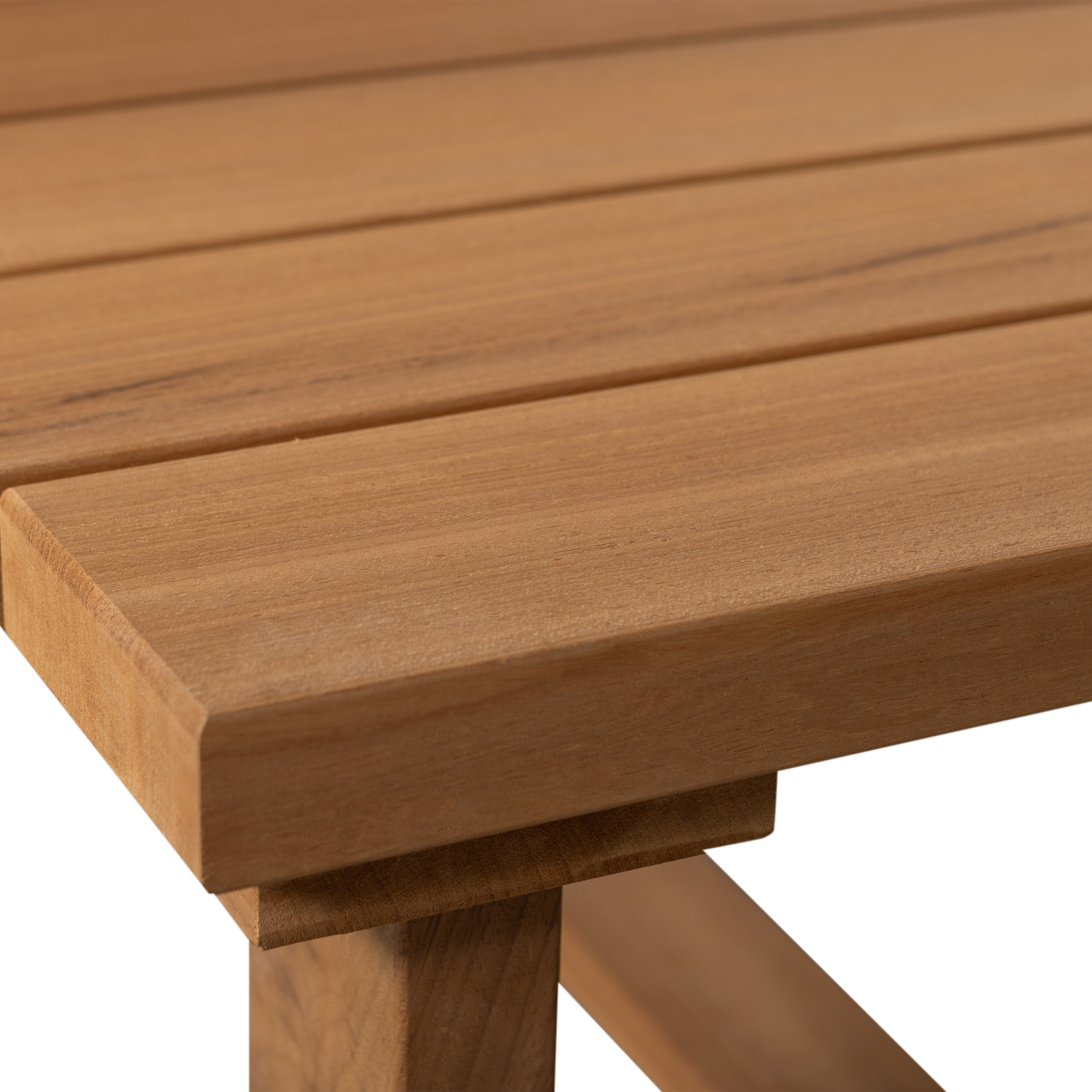 Tuin Salontafel Banco Hout, 122 x 68cm - Naturel - Afbeelding 4