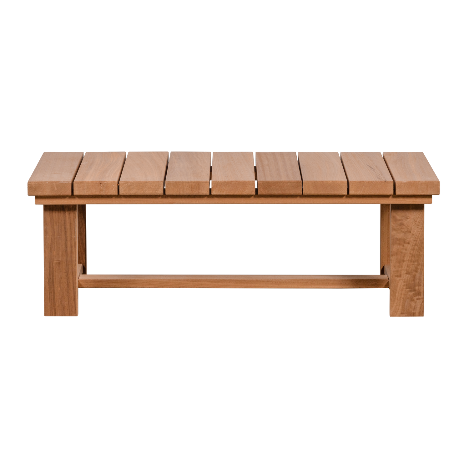 Tuin Salontafel Banco Hout, 122 x 68cm - Naturel - Afbeelding 3
