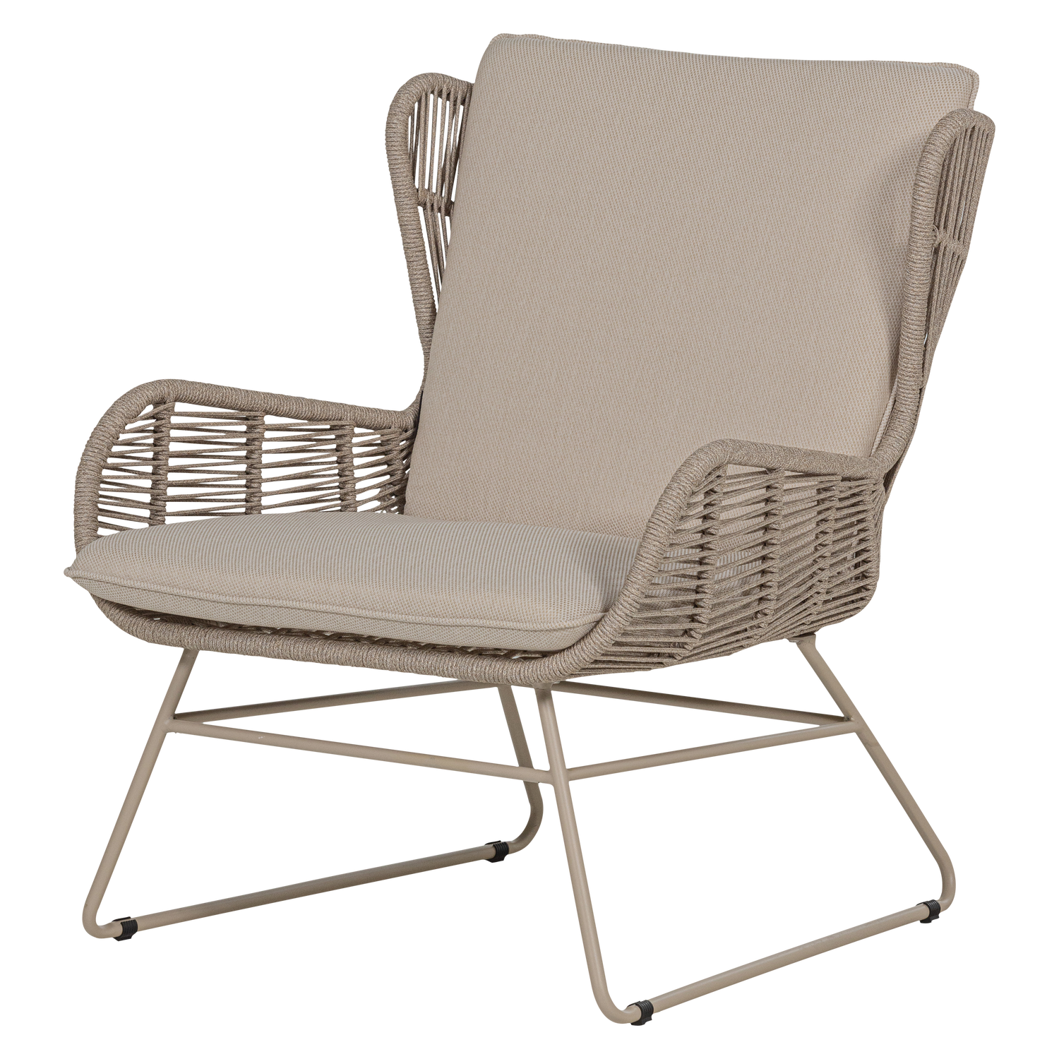 Tuin Loungestoel Grace All Weather, kleur Zand - Afbeelding 3