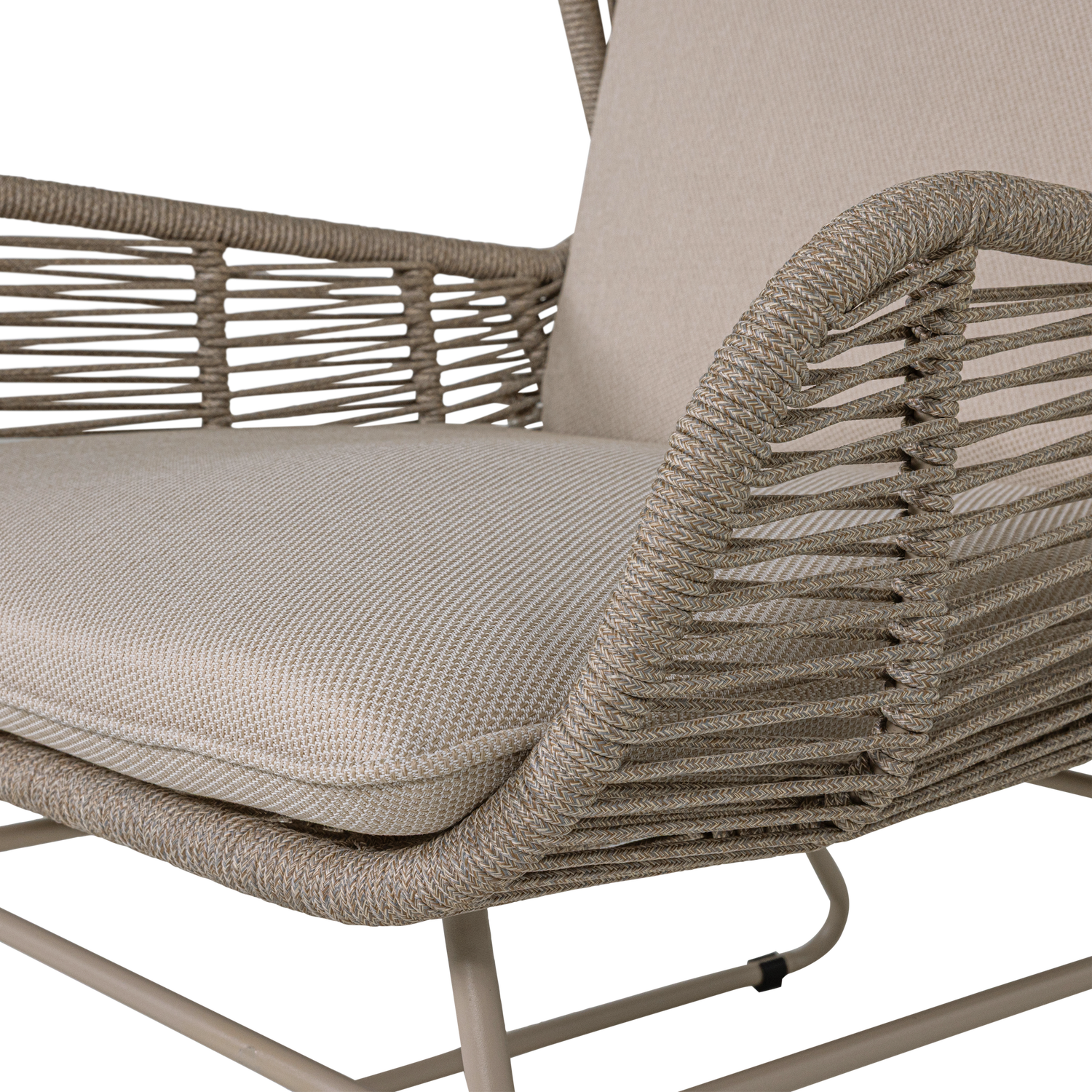 Tuin Loungestoel Grace All Weather, kleur Zand - Afbeelding 8