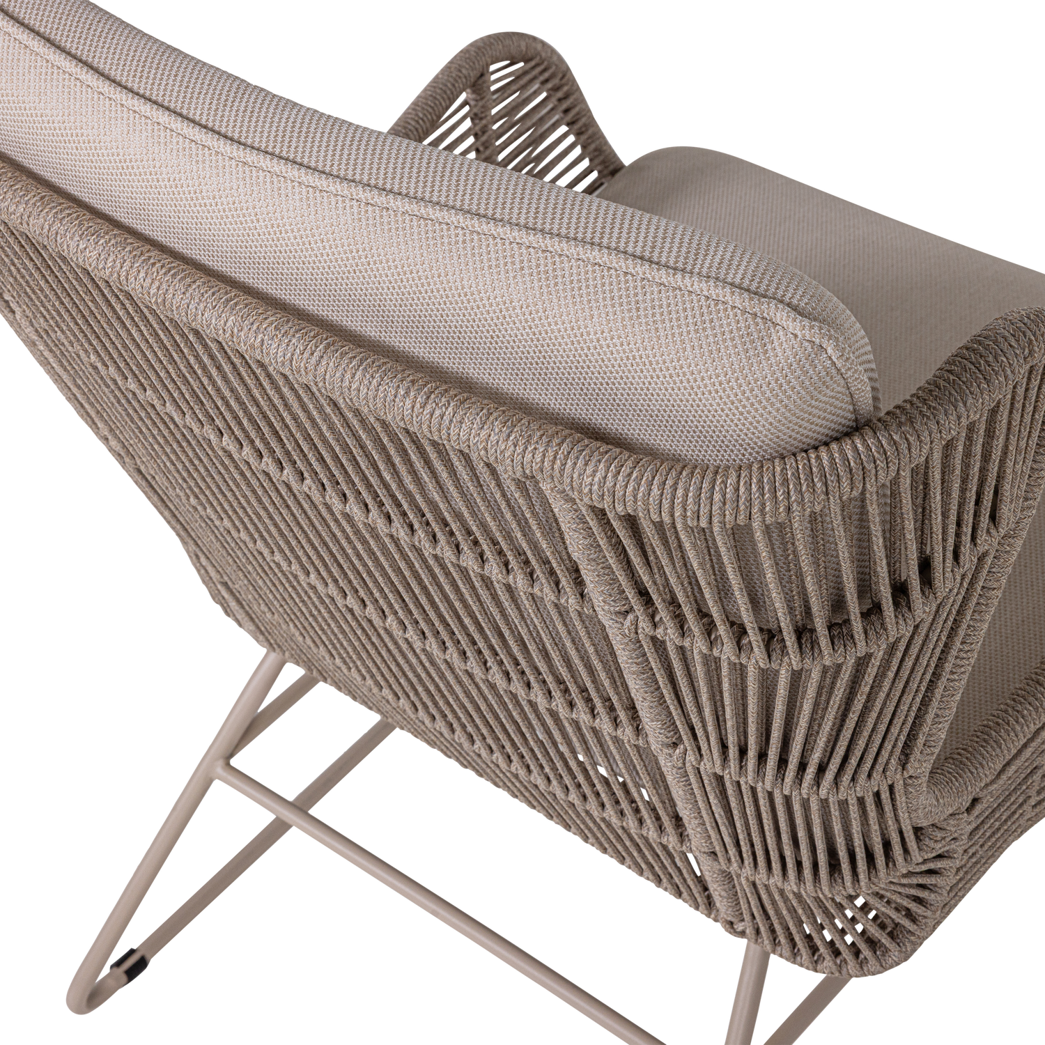 Tuin Loungestoel Grace All Weather, kleur Zand - Afbeelding 9