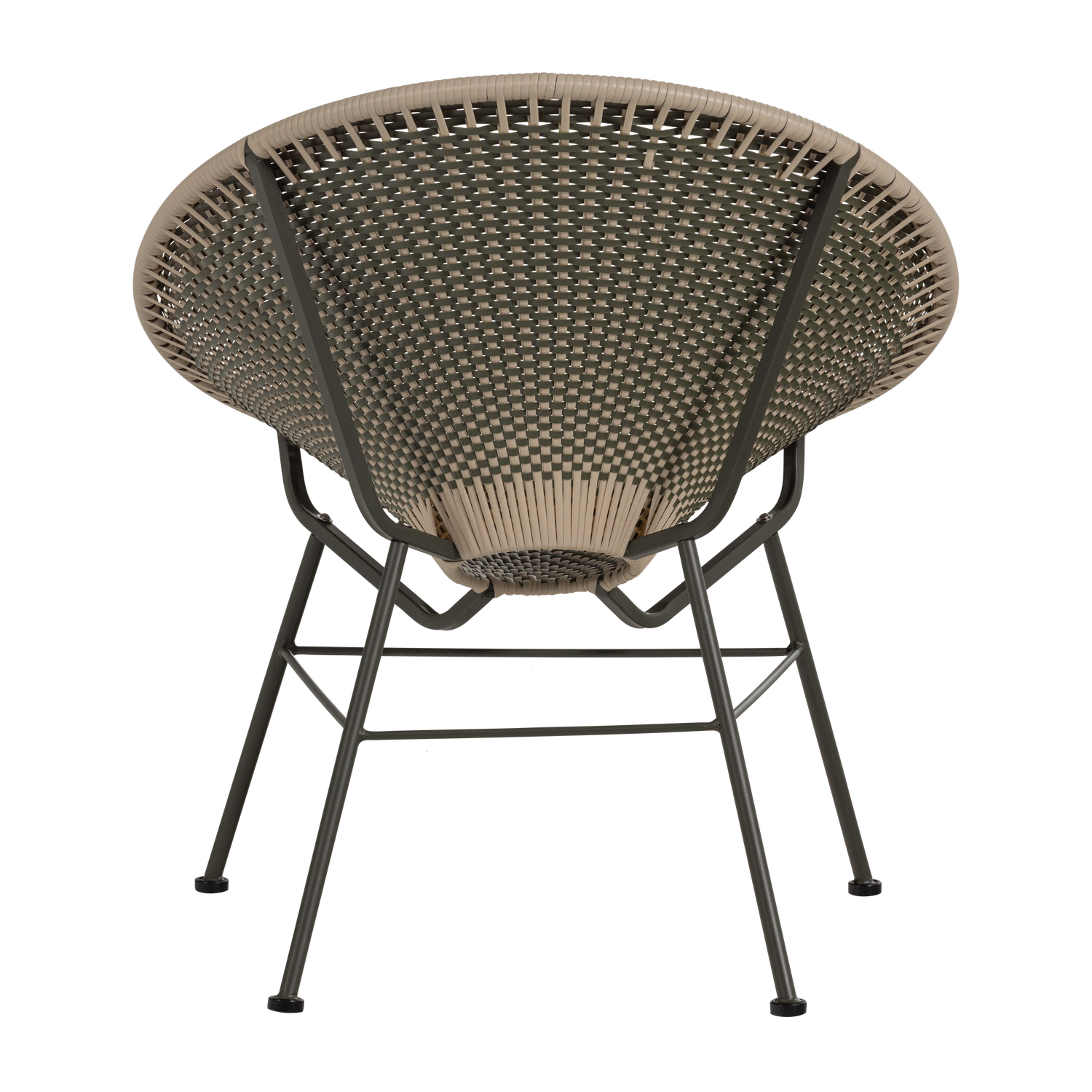 Tuin Loungestoel Kazoun Wicker - Groen - Afbeelding 8