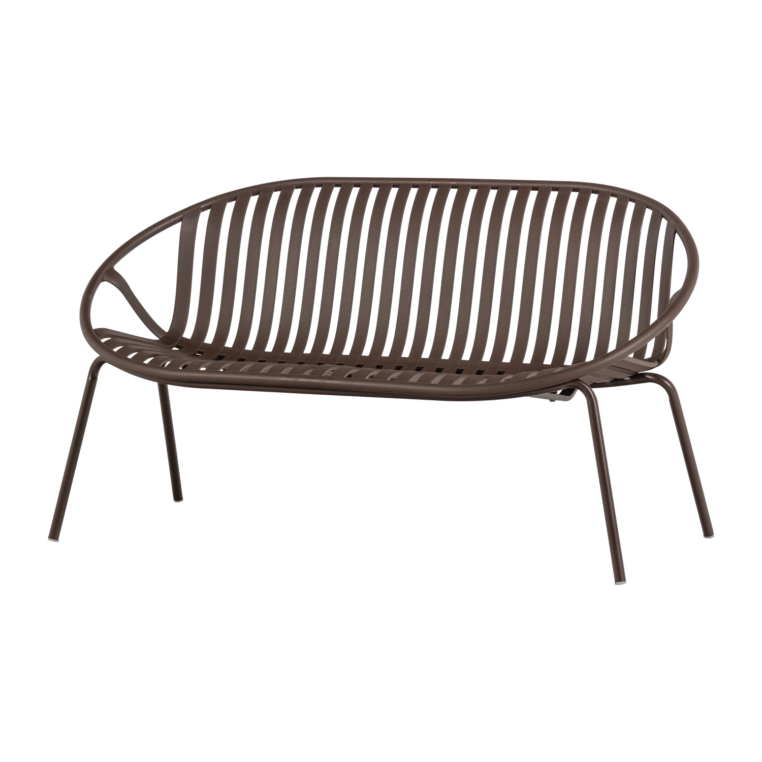 Tuinbank Bruce 134cm - Paars/bruin