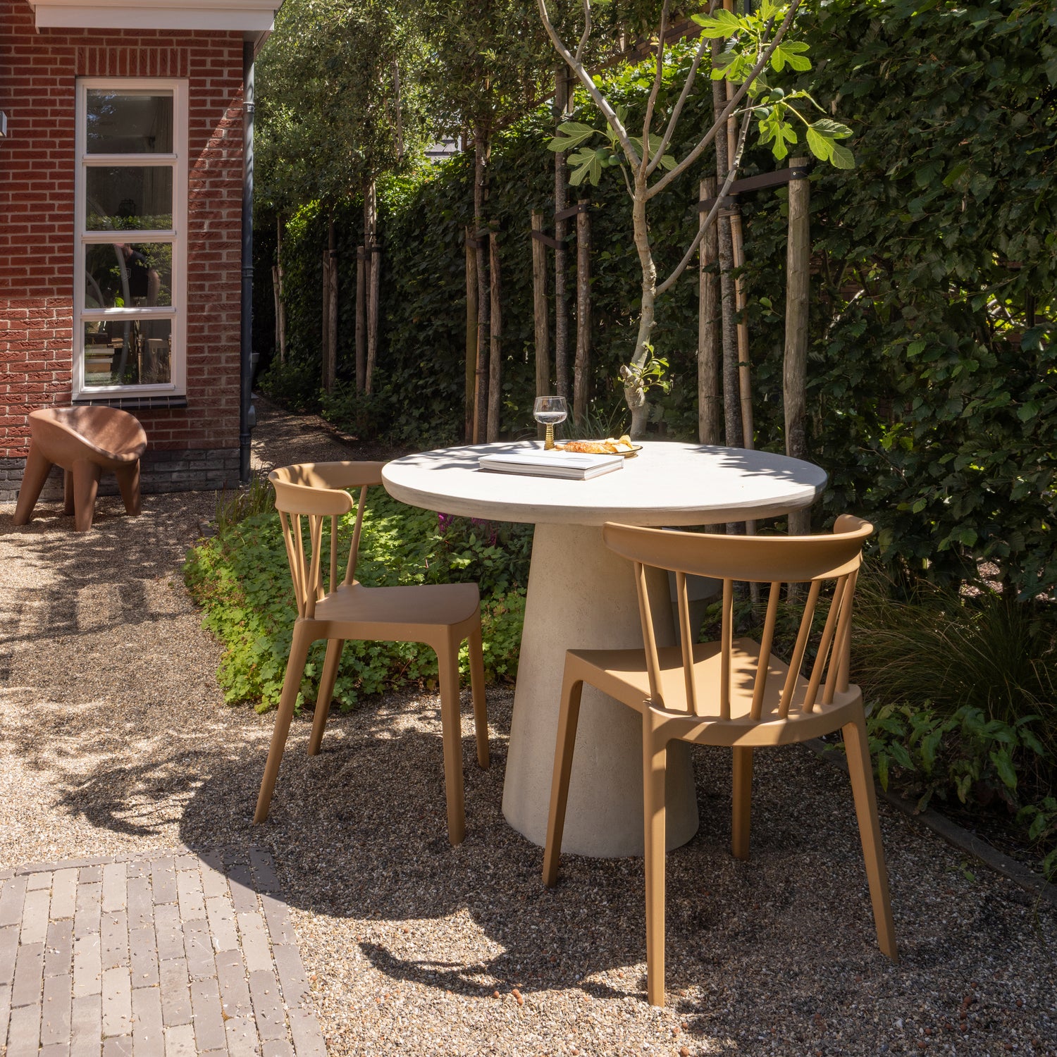 Tuinstoel Bliss Spijlen Kunststof Melange - Afbeelding 12