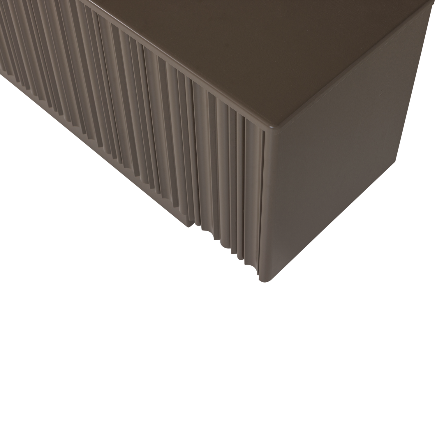 TV-meubel Nova Grenenhout, 200cm, kleur Truffel Bruin - Afbeelding 7