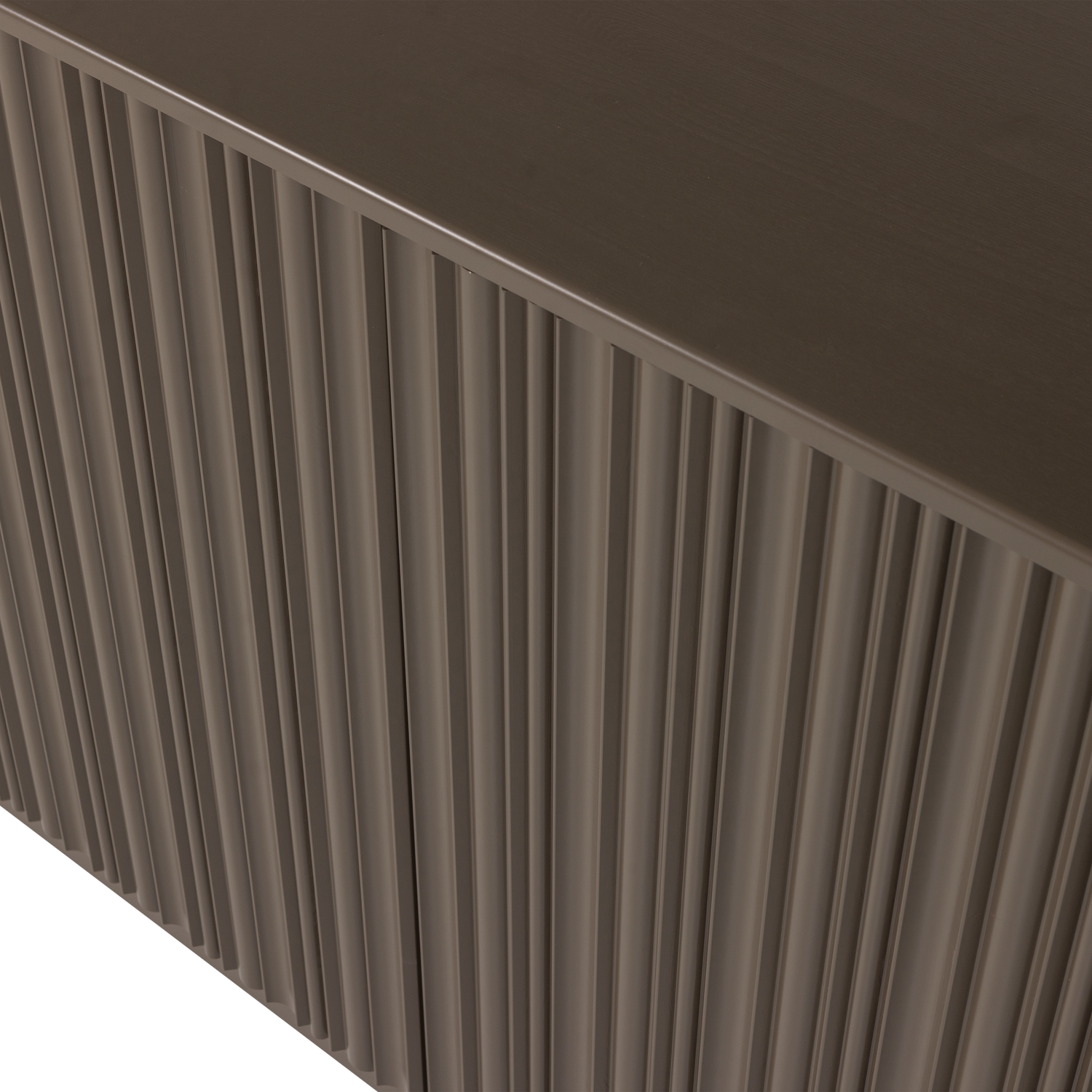 TV-meubel Nova Grenenhout, 200cm, kleur Truffel Bruin - Afbeelding 8