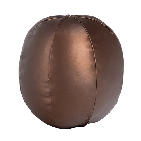 Sierkussen Rodeo Metallic, 30cm - Warmbruin