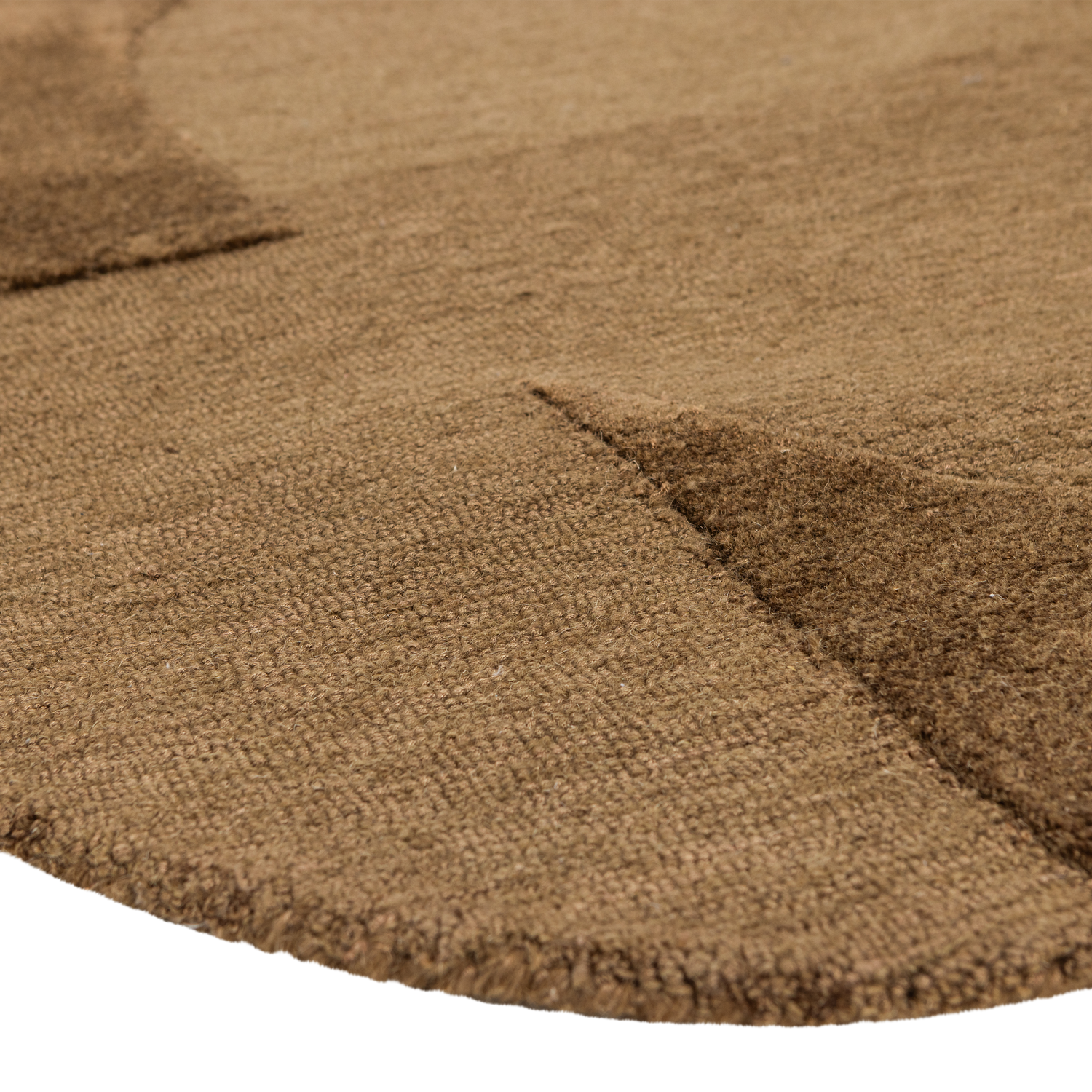 Vloerkleed Livo Viscose WOL 170x240 cm - Bruin - Afbeelding 5