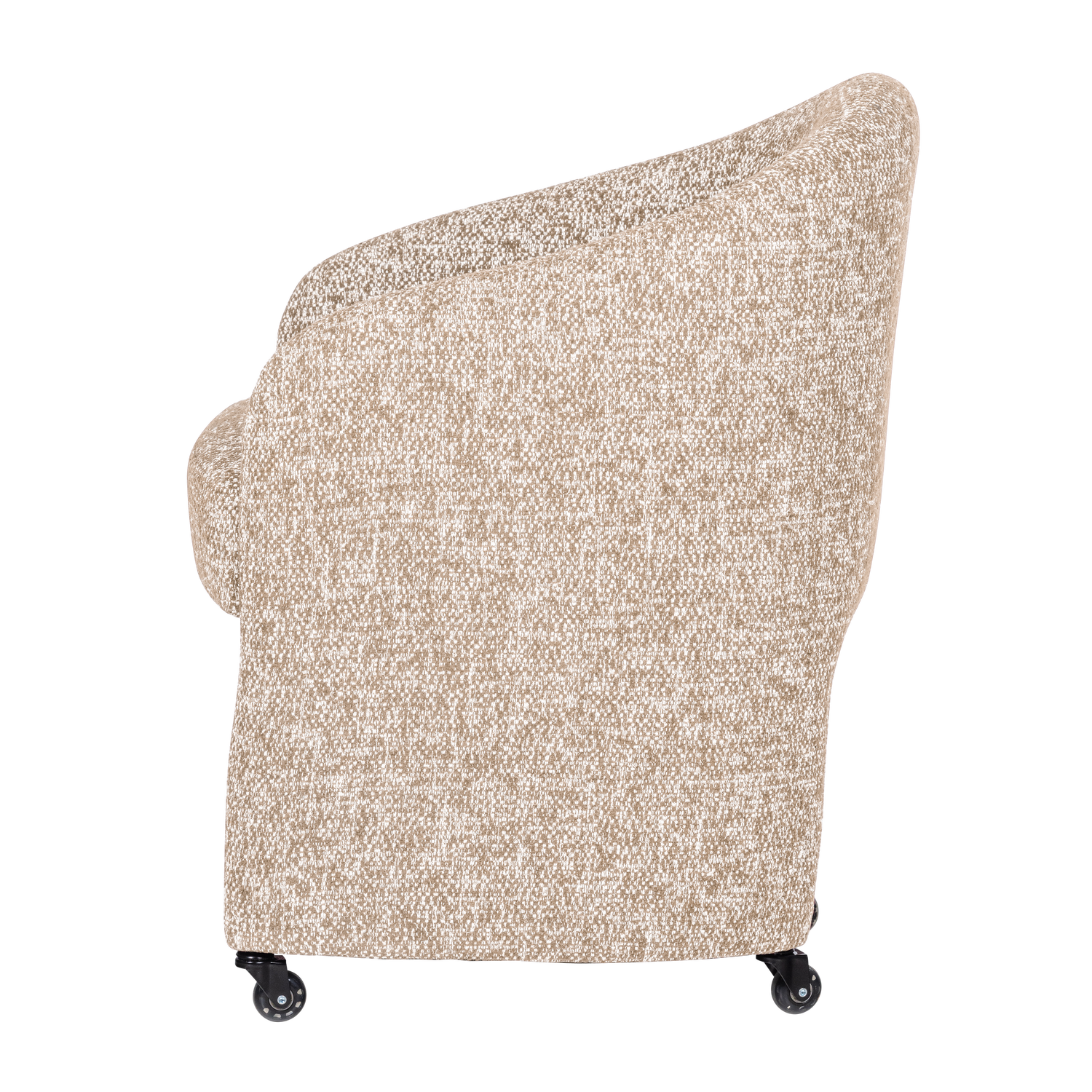 Eetkamerstoel Cordo Wielen Melange - Naturel - Afbeelding 7