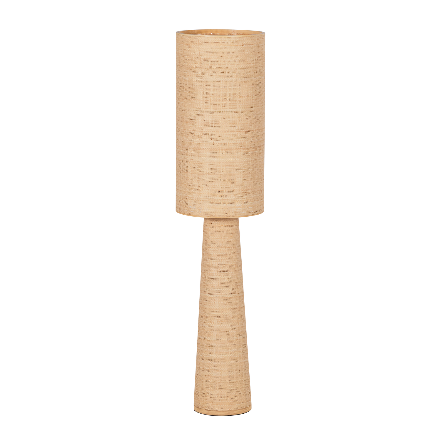 Vloerlamp Syro Raffia, 130cm - Naturel